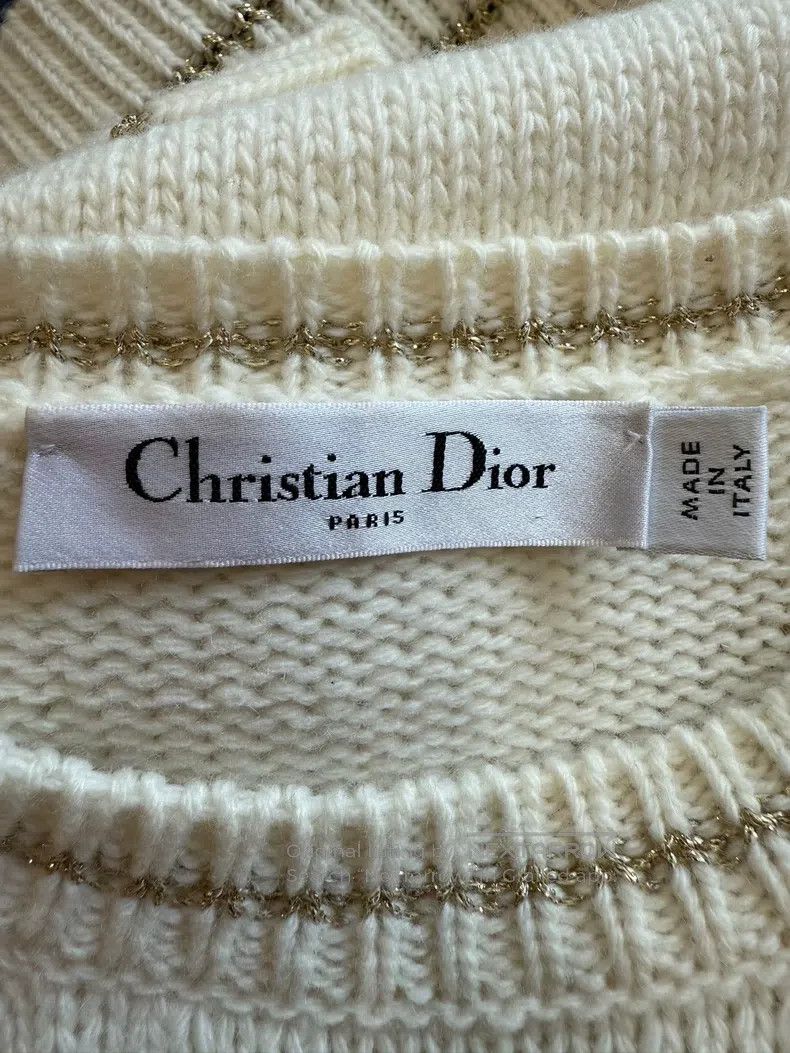 Dior Dior 25 Early Spring Limited Platinum Lucky Star Knitted S Size M / US 6-8 / IT 42-44 - 4 Thumbnail