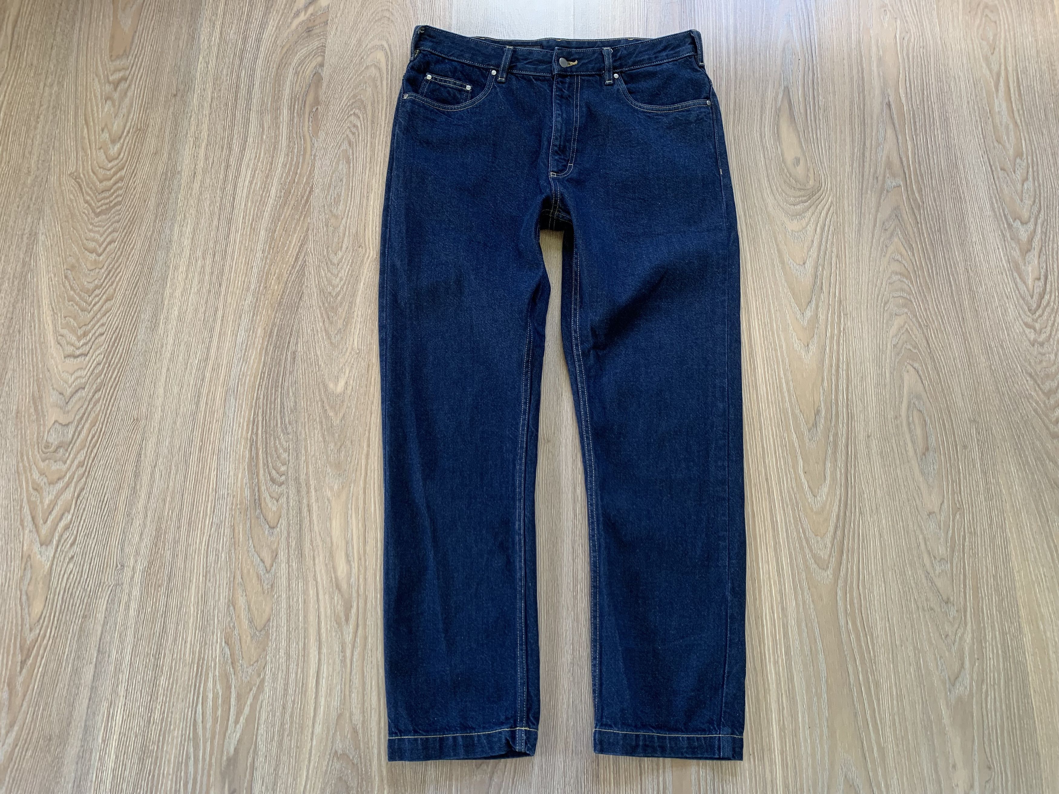 Zara Zara Mens Navy Blue Jeans Size US 32 / EU 48 - 2 Thumbnail