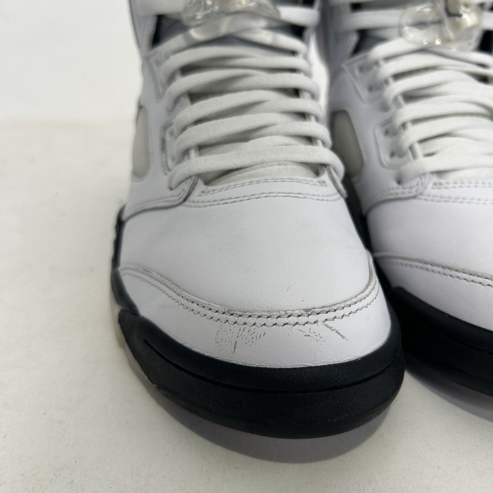 Jordan Brand Nike Air Jordan 5 Retro OG “Reverse Metallic/White Black” Size US 8 / EU 41 - 8 Thumbnail