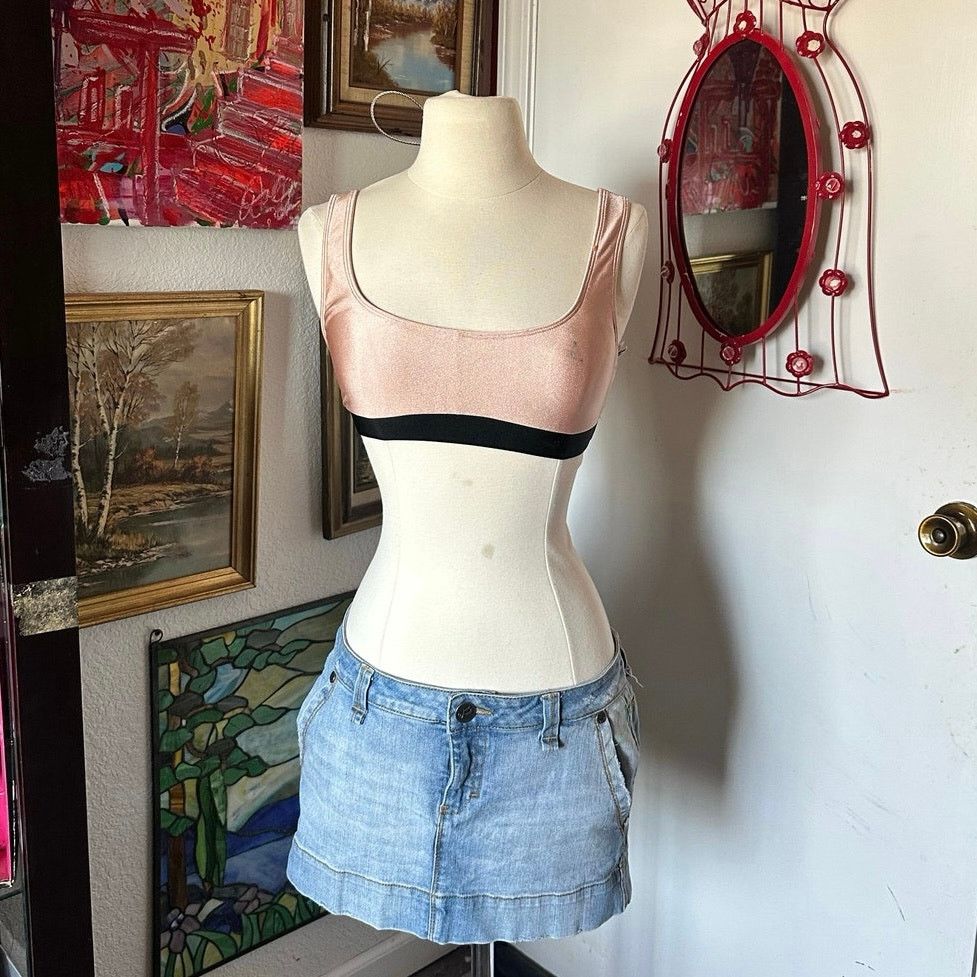 Forever 21 forever 21 beige bronze blakc bikini swimsuit top Size S / US 4 / IT 40 - 1 Thumbnail