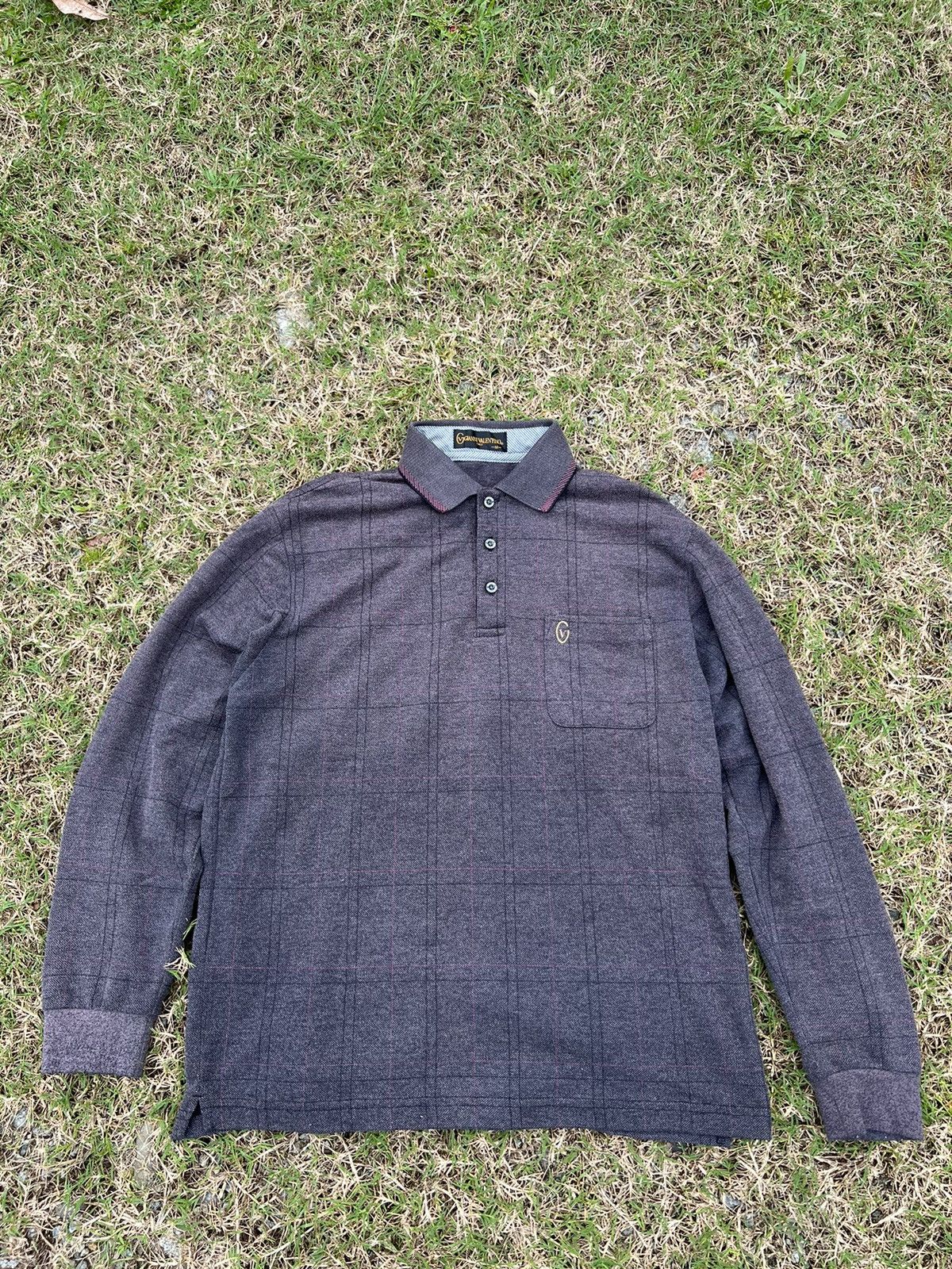 image of Gianni Valentino Italy Checkered in Mix, Men's (Size Medium)