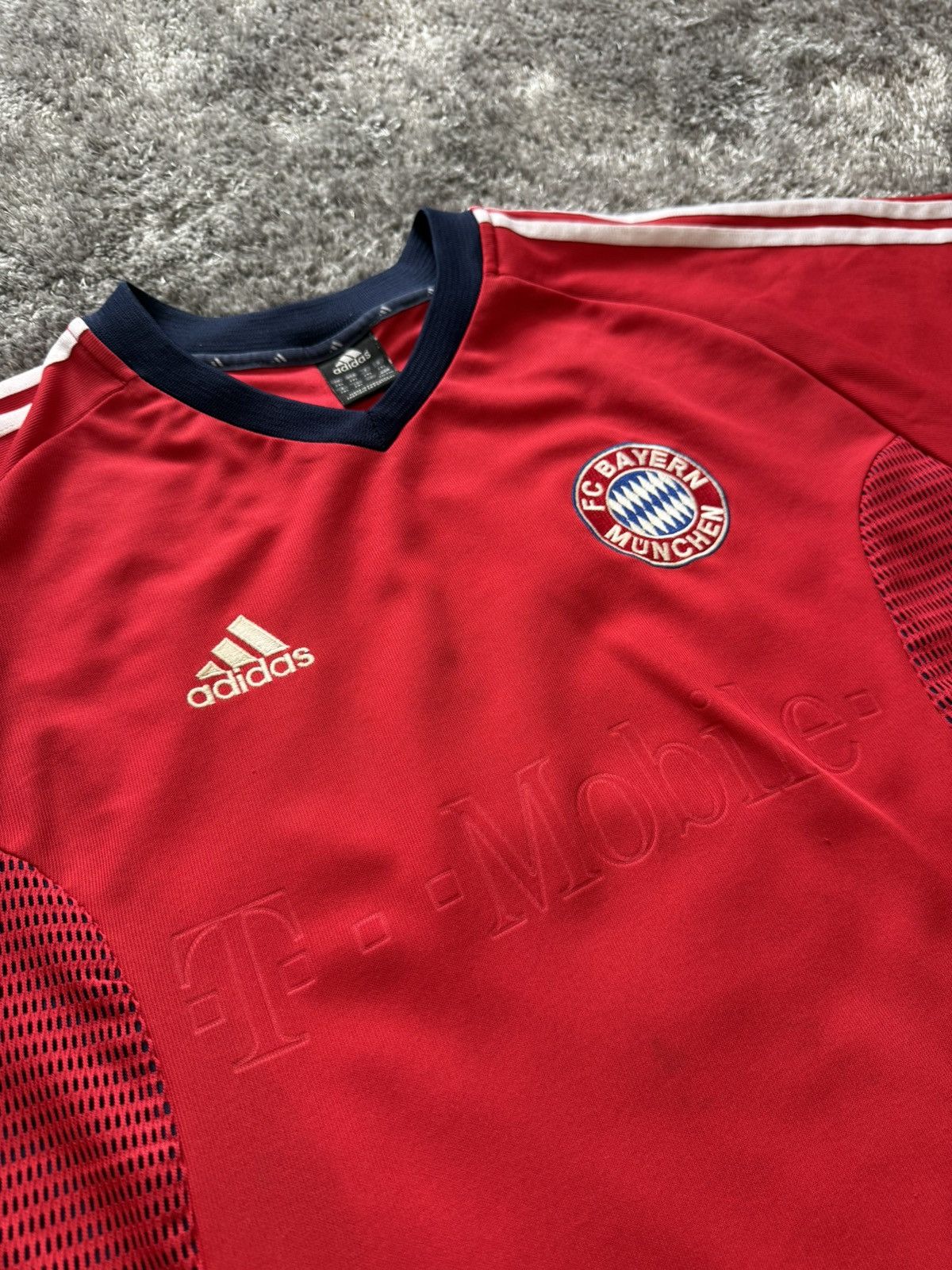 Adidas × Vintage #9 Elber Adidas FC Bayern Munchen 2000/01 Third Jersey Size US XXL / EU 58 / 5 - 2 Thumbnail
