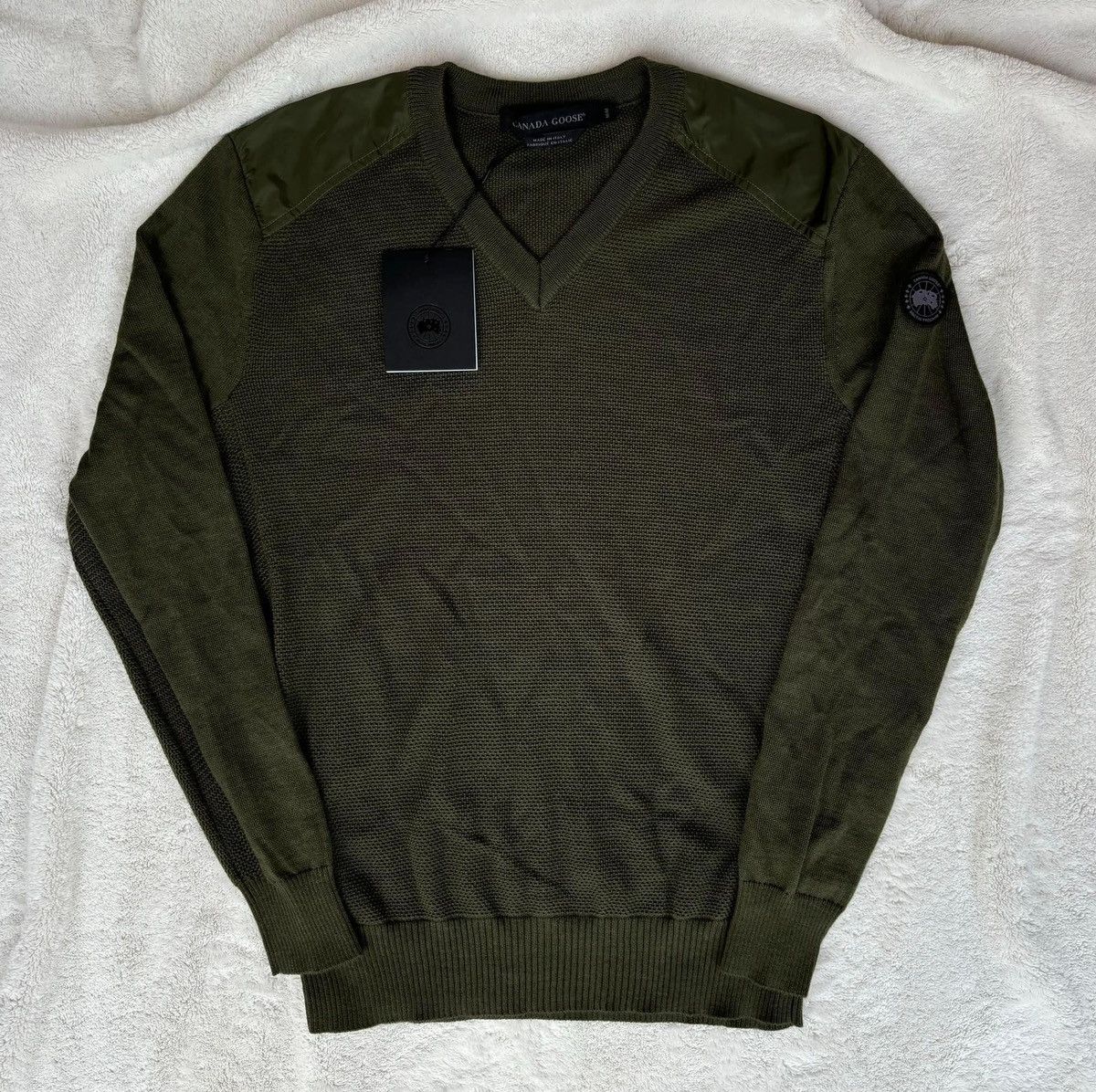 Canada Goose Canada Goose Olive McLeod Sweater Size US S / EU 44-46 / 1 - 1 Thumbnail