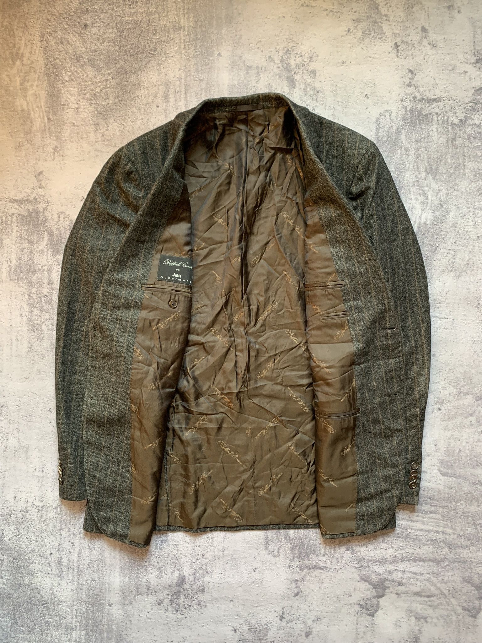 Other Raffaele Caruso per Jan Ackermans Blazer Jacket Size 54R - 3 Thumbnail