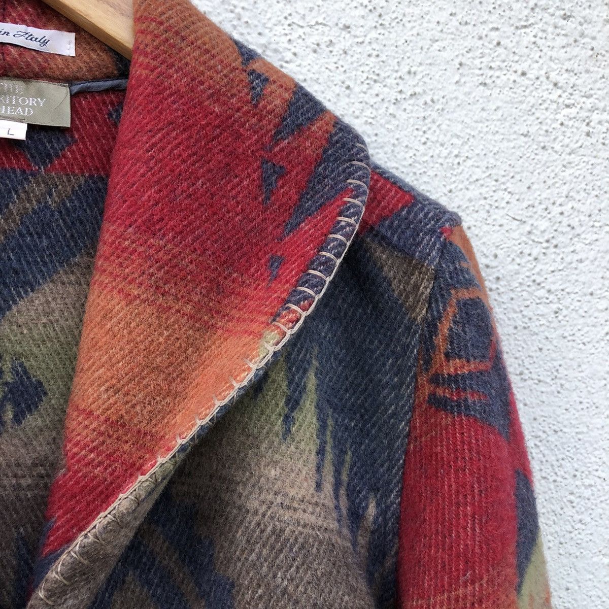 The Territory Ahead The Territory Ahead Barn Aztec Southwestern Wool Chore Coat Size US M / EU 48-50 / 2 - 6 Thumbnail