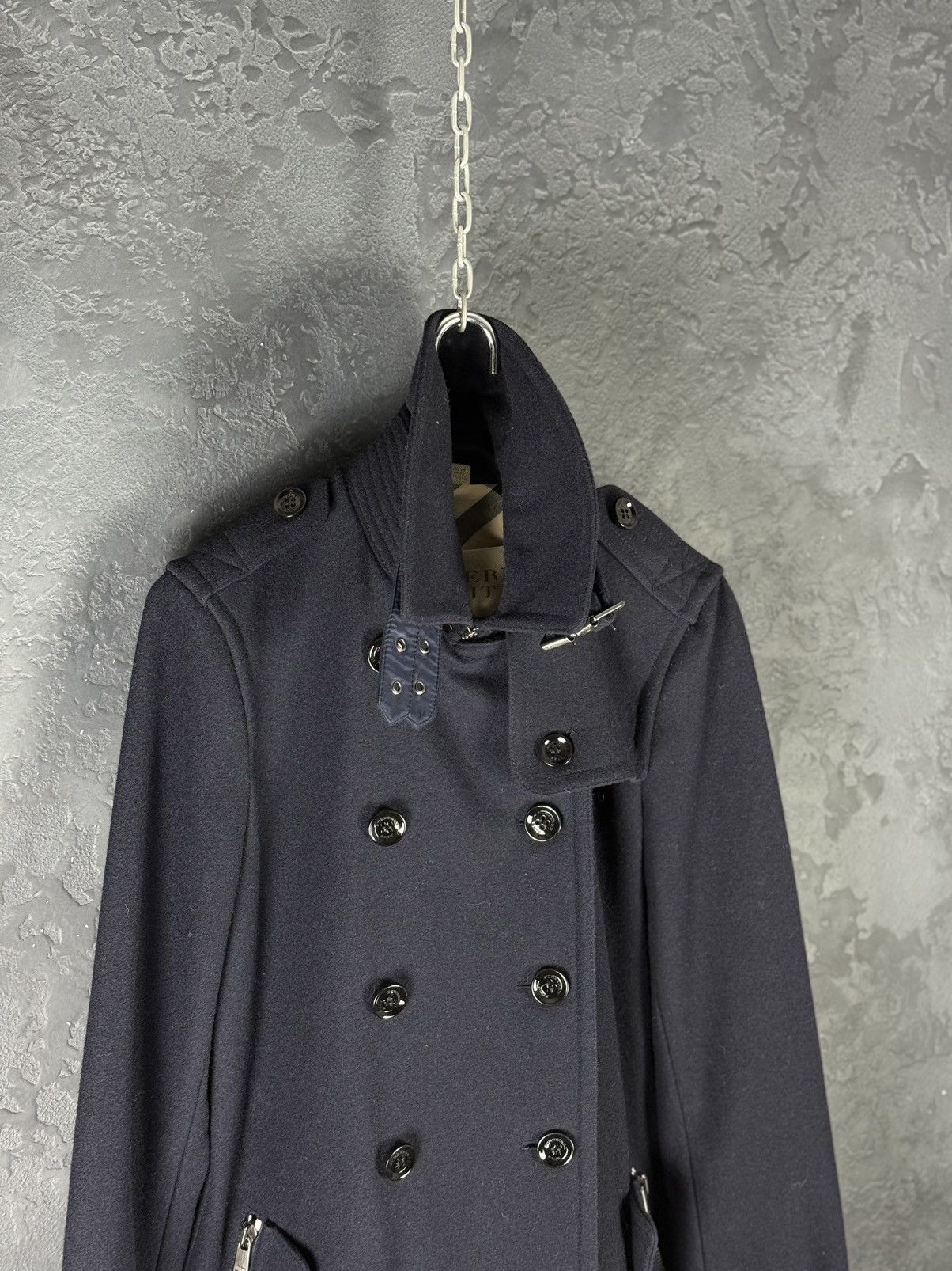 Burberry Burberry Brit Double Breasted Women’s Wool Coat Jacket Size8 Size M / US 6-8 / IT 42-44 - 5 Thumbnail