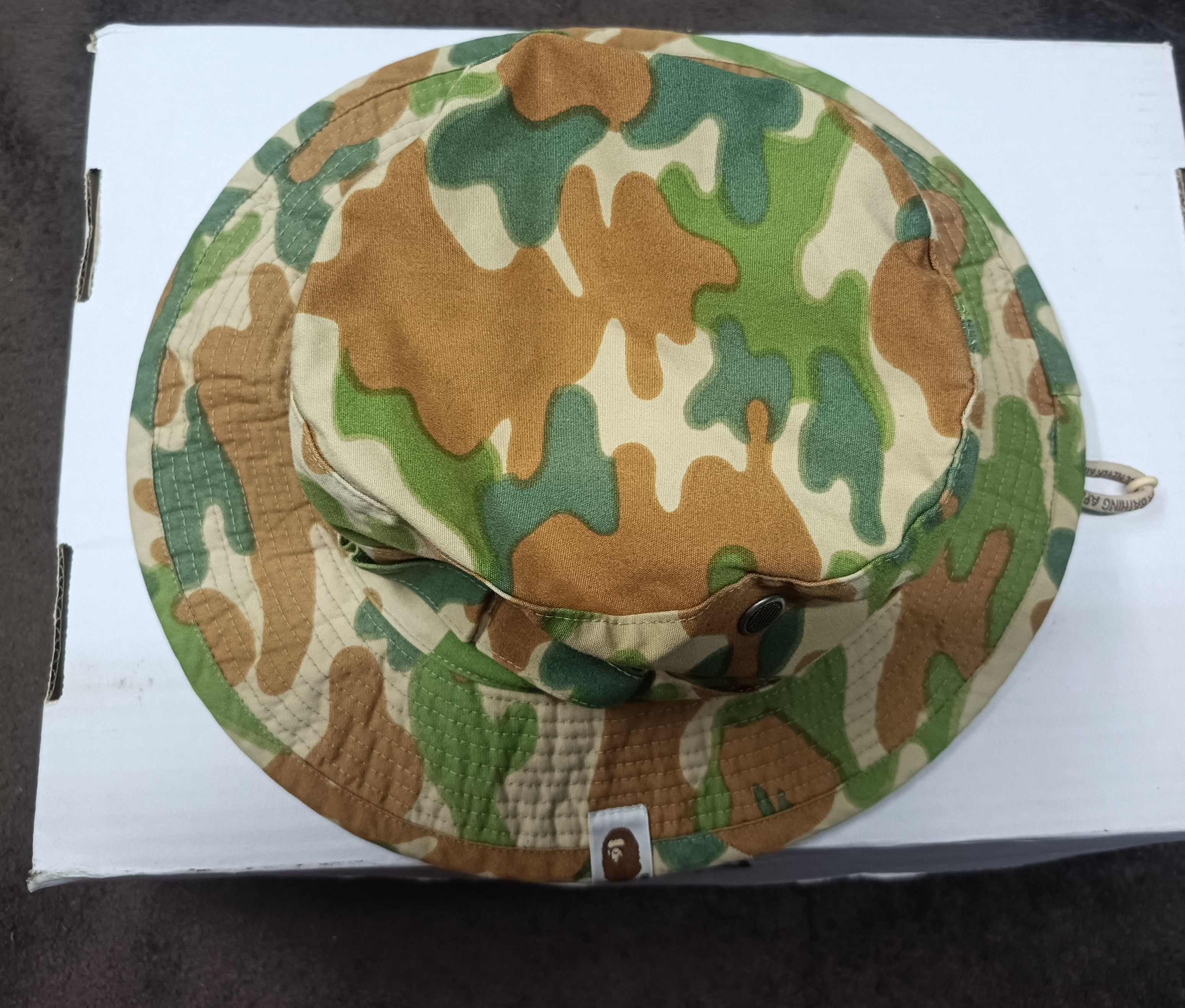 Bape Puzzle Camo Bucket Hat Size ONE SIZE - 2 Thumbnail