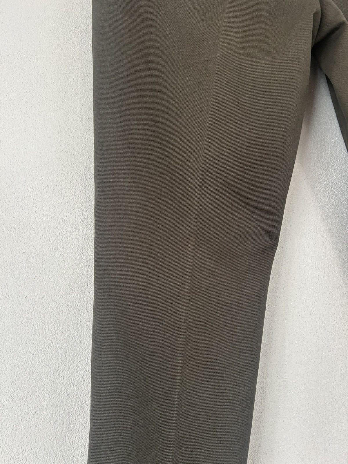 Prada Olive Green Slim-Fit Chino Pants Size US 34 / EU 50 - 13 Thumbnail
