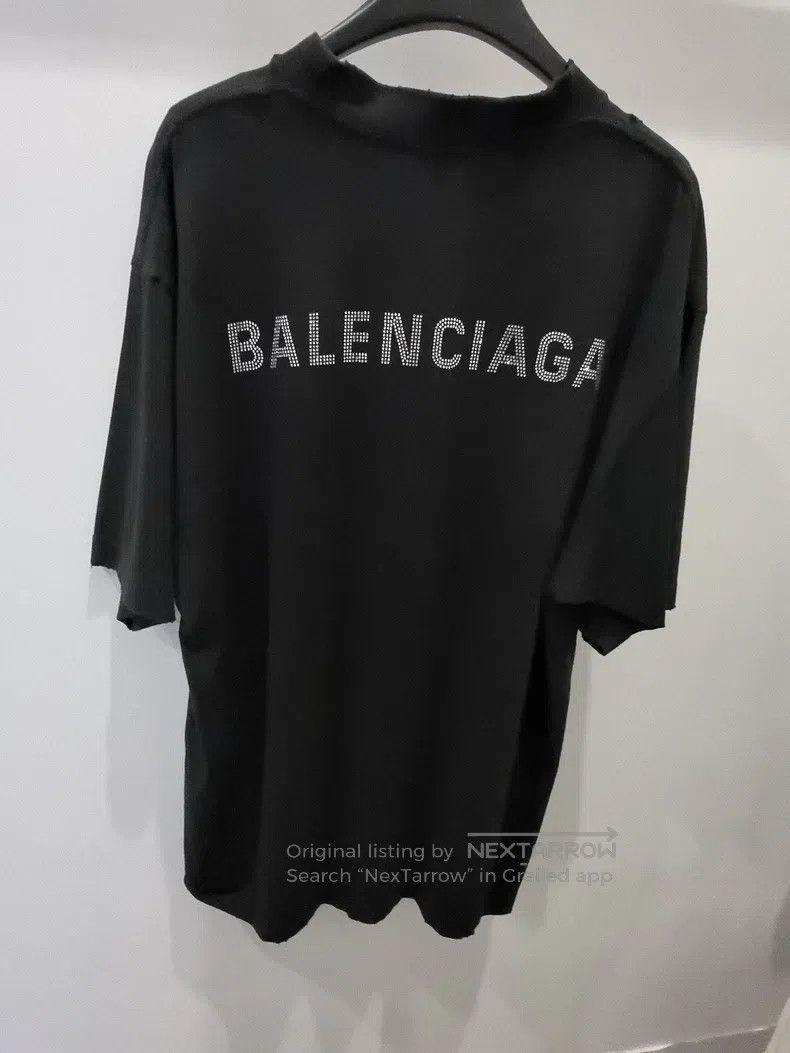 Balenciaga Balenciaga Black Short Sleeve T-Shirt Size US XS / EU 42 / 0 - 7 Thumbnail