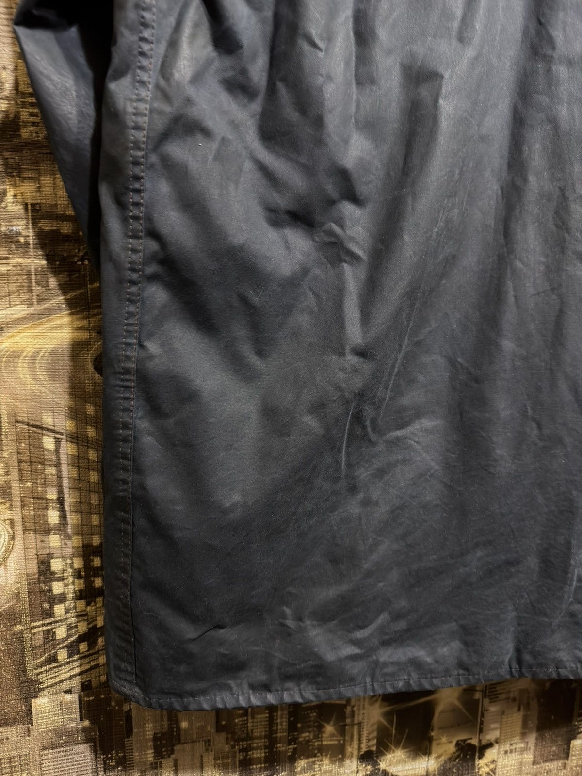 Barbour Barbour Border Vintage Waxed Jacket coat Made in England Size US XXL / EU 58 / 5 - 11 Thumbnail