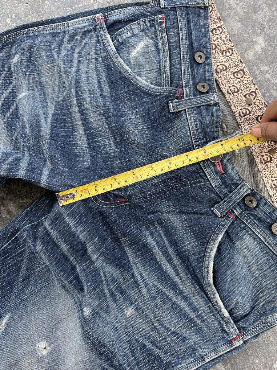 Beauty Beast × Edwin × Hysteric Glamour Edwin 503 Blue Trip Denim Size US 36 / EU 52 - 11 Thumbnail