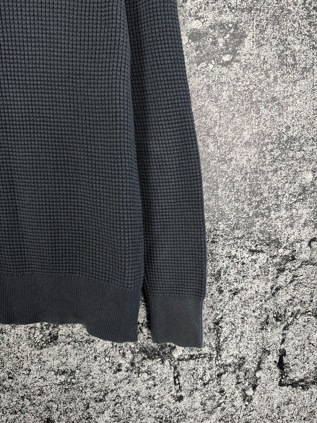 Allsaints Allsaints Wells Crewneck Sweater Waffle Knit Pullover Size S Size US S / EU 44-46 / 1 - 5 Thumbnail