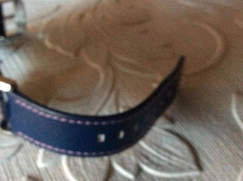 Designer Paul's Boutique Pink blue dial blue leather strap watch Size ONE SIZE - 6 Thumbnail