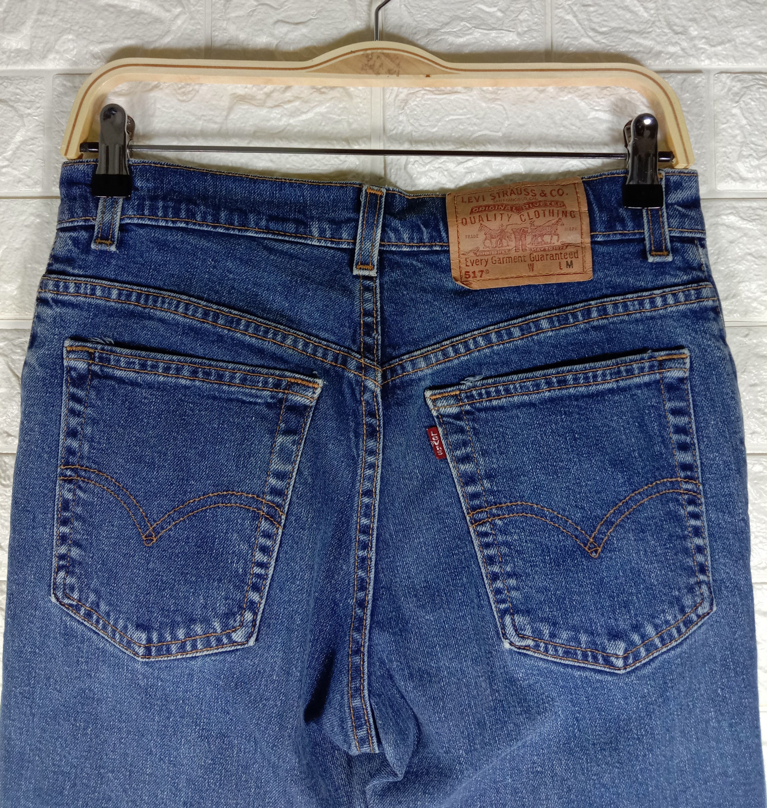 Levi's Vintage Levi's 517 Flare Jeans Boot Cut Slim Fit Denim Size US 30 / EU 46 - 6 Thumbnail