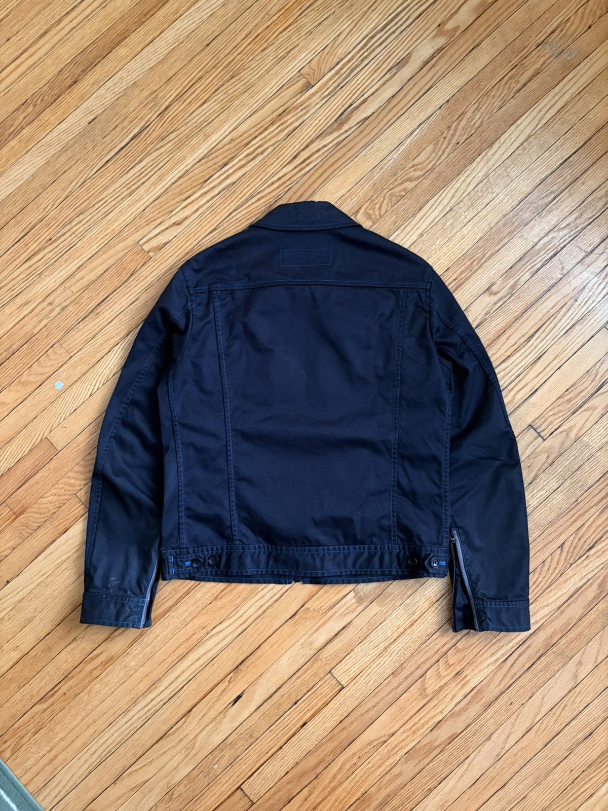 Comme des Garcons Homme Comme des Garcons Homme Blouson (Navy) Size US M / EU 48-50 / 2 - 5 Thumbnail