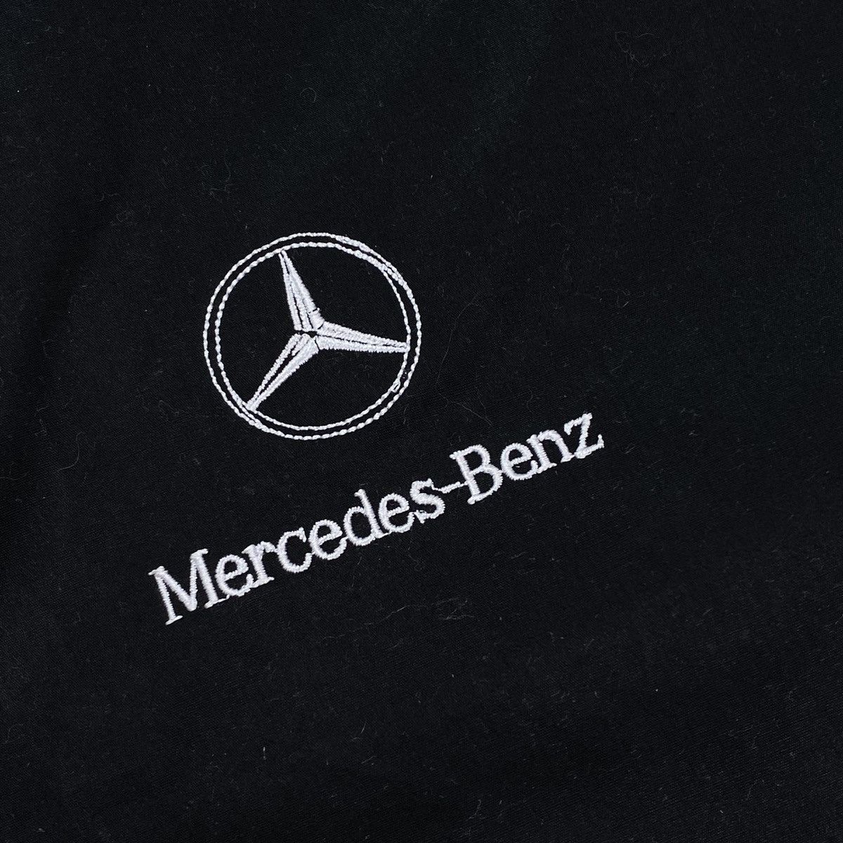 Mercedes-Benz Vintage Mercedes Benz Zip Up Jacket Men's Black Big size 3XL Size US XXL / EU 58 / 5 - 3 Thumbnail