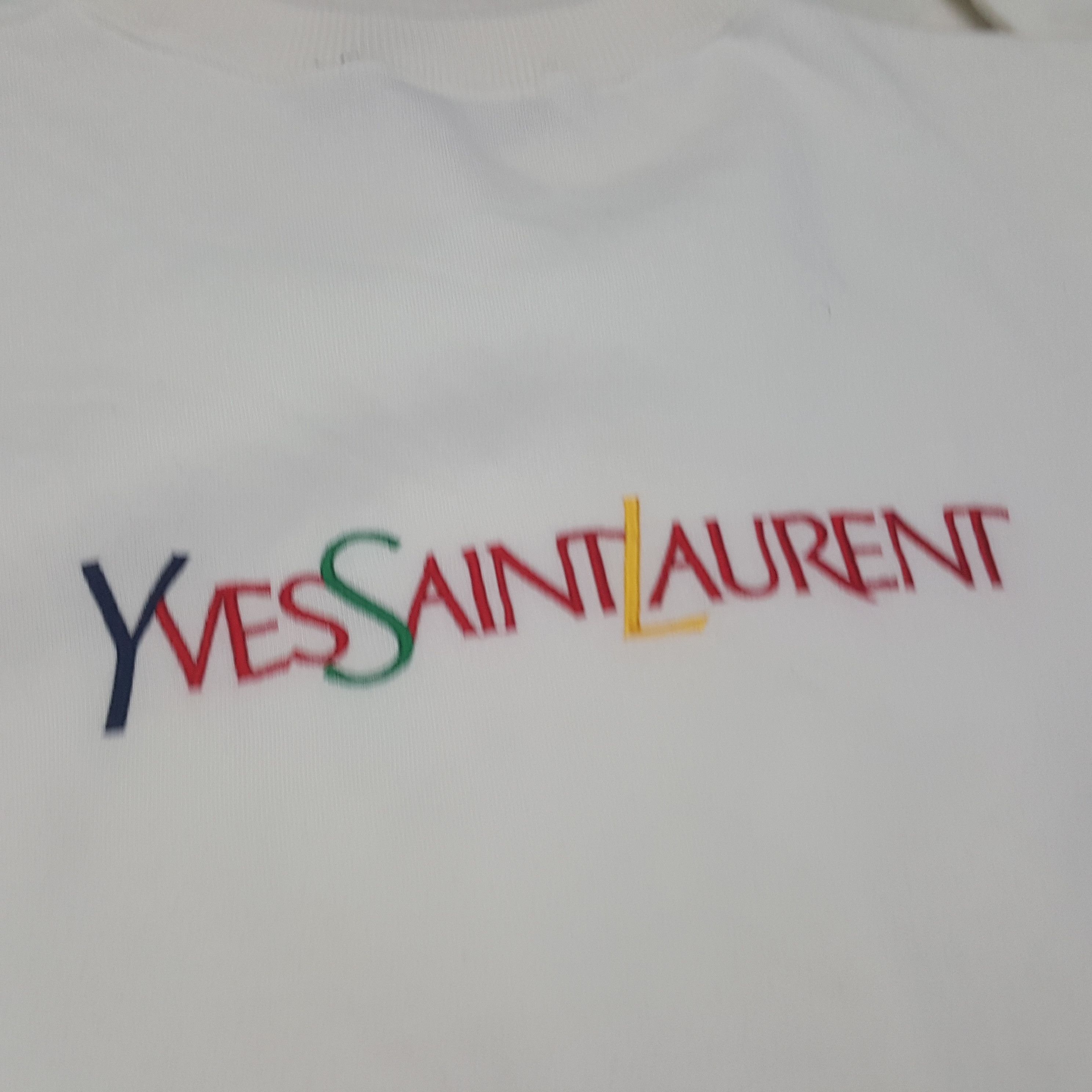 Vintage Vintage Yves Saint Laurent Pour Homme Designer Sweatshirt Size US L / EU 52-54 / 3 - 11 Thumbnail