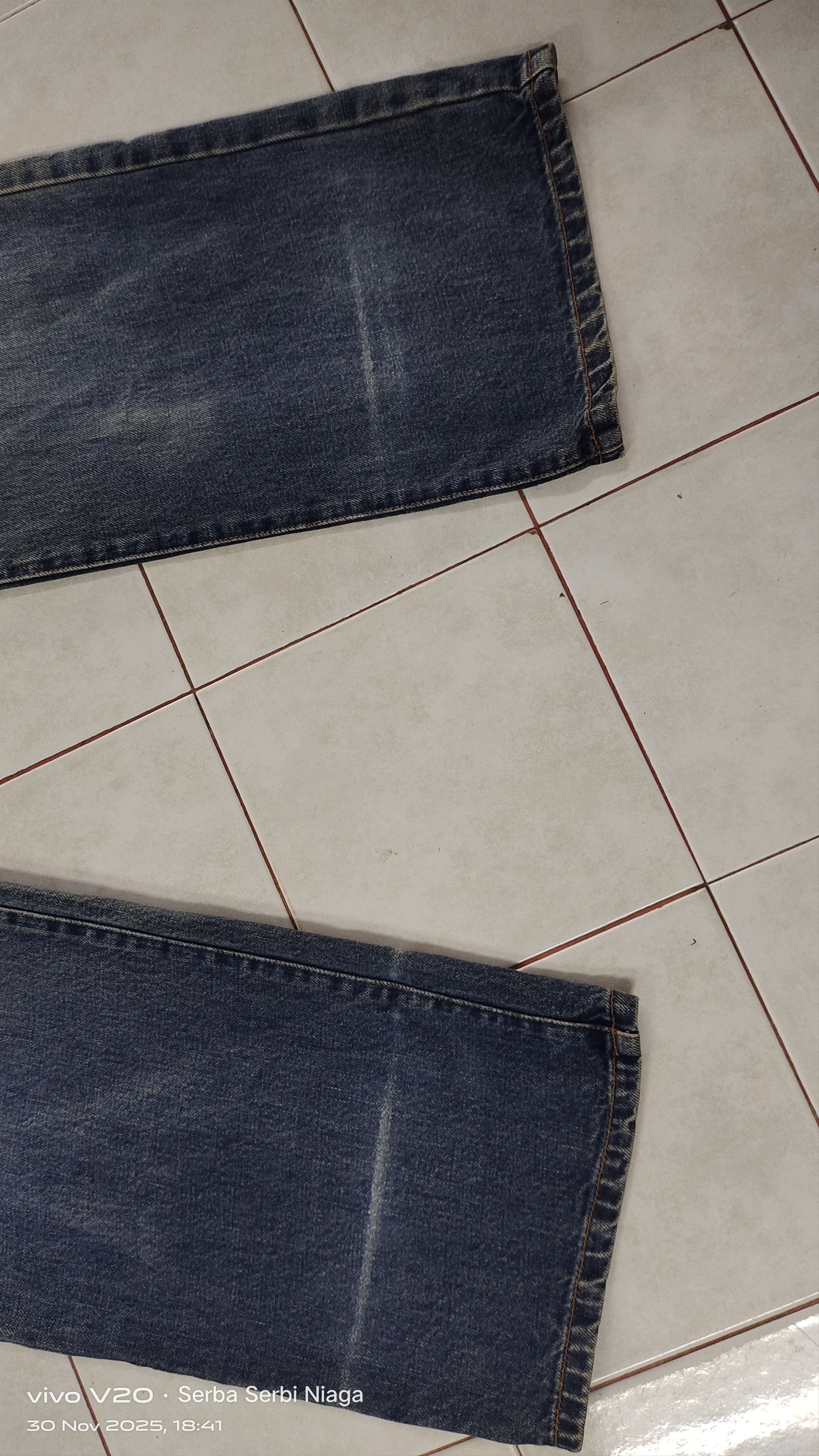 Other Vintage Iconic American Singer Elvis Presley Fade Wash Jeans Size US 32 / EU 48 - 7 Thumbnail