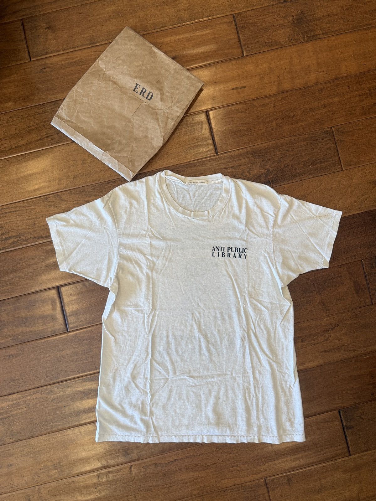 Enfants Riches Deprimes ERD Anti Public Library Vintage Tee Size US L / EU 52-54 / 3 - 3 Thumbnail