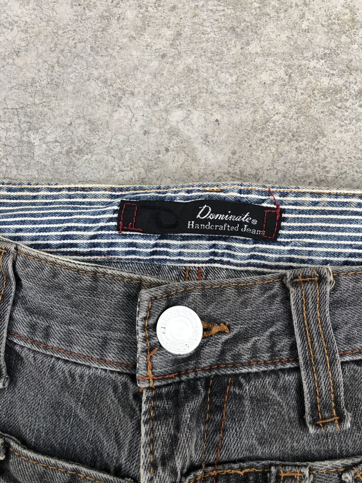 Hysteric Glamour Dominate Hancrafted Double Waist Big Logo Distressed Size US 30 / EU 46 - 21 Thumbnail
