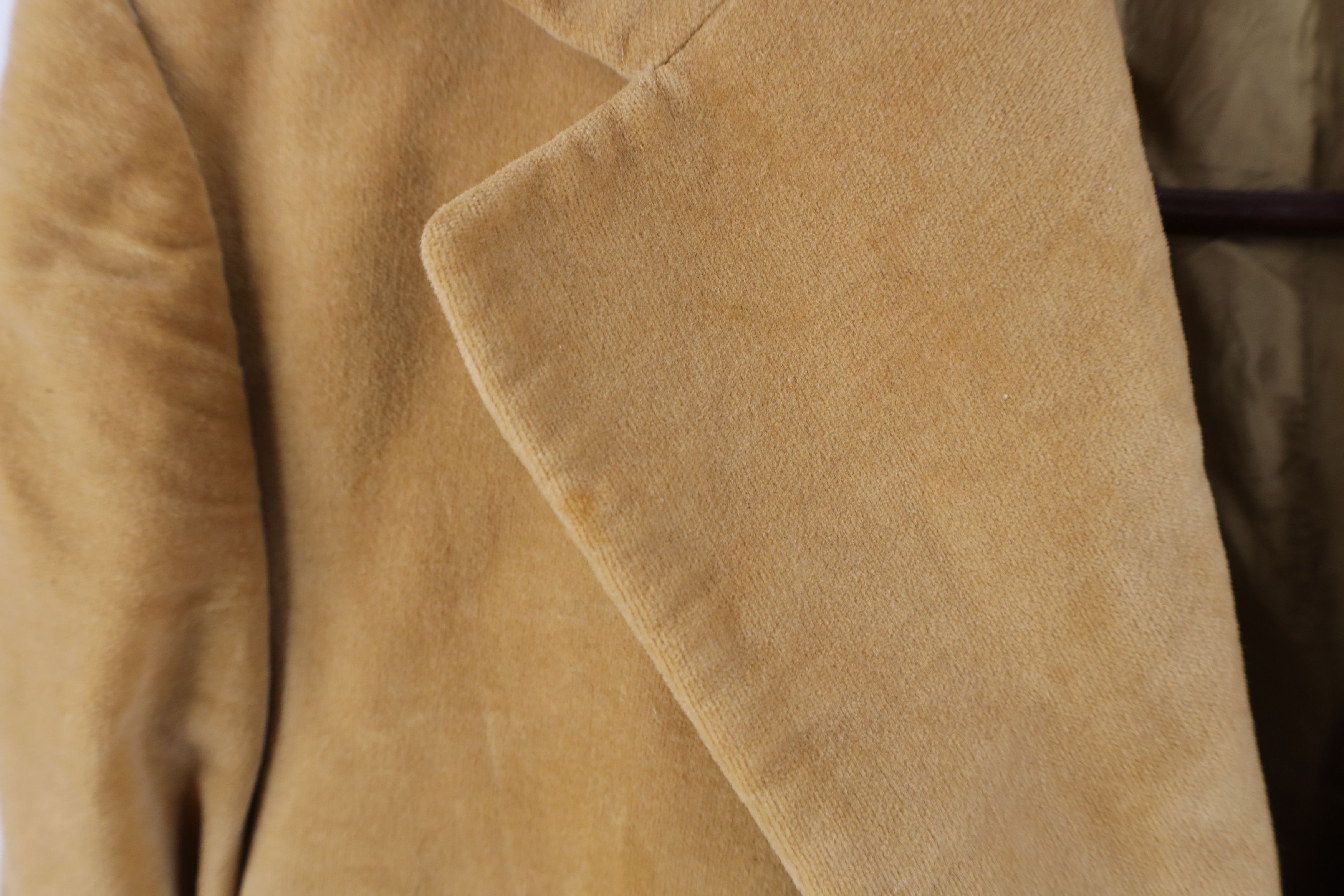 Vintage Vintage 60s 70s Streetwear Button Velour Suit Blazer Jacket Size US XL / EU 56 / 4 - 5 Thumbnail