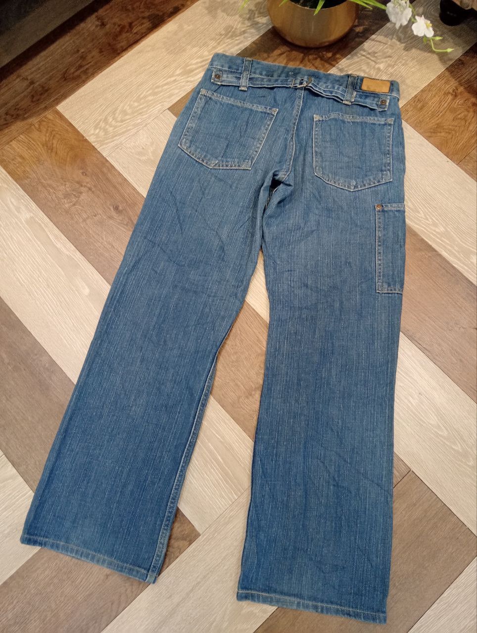 Margaret Howell MARGARET HOWELL X EDWIN BUCKLE BACK JEANS - SIZE 27 Size 27" / US 4 / IT 40 - 2 Thumbnail