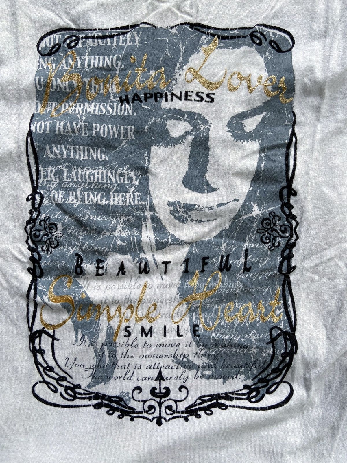Japanese Brand IKKA POEM RAGLAN LONG SLEEVE Size US M / EU 48-50 / 2 - 3 Thumbnail
