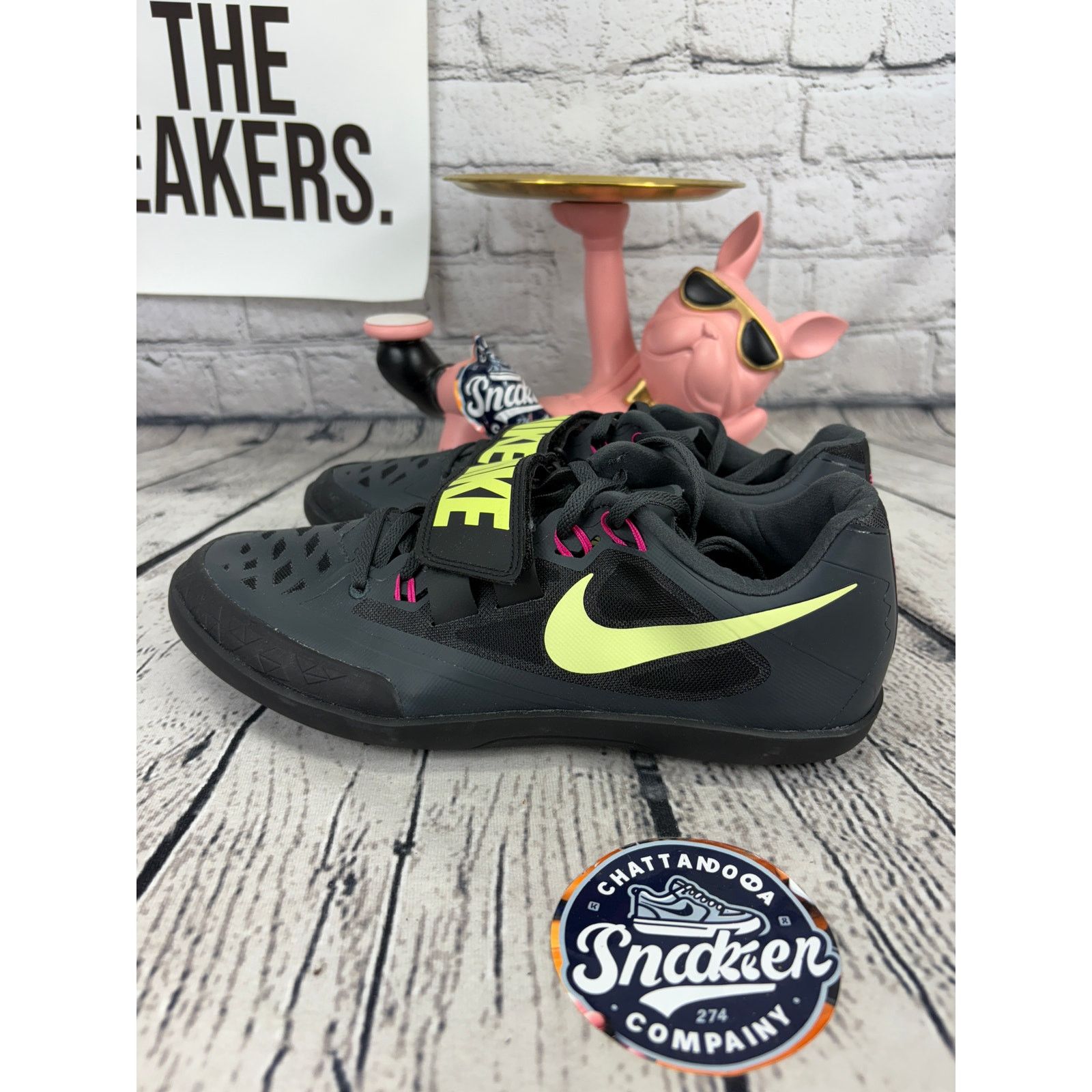 Nike Nike Rival SD 4 Track & Field Throwing Shoes Mens 8 Black Size US 8 / EU 41 - 3 Thumbnail