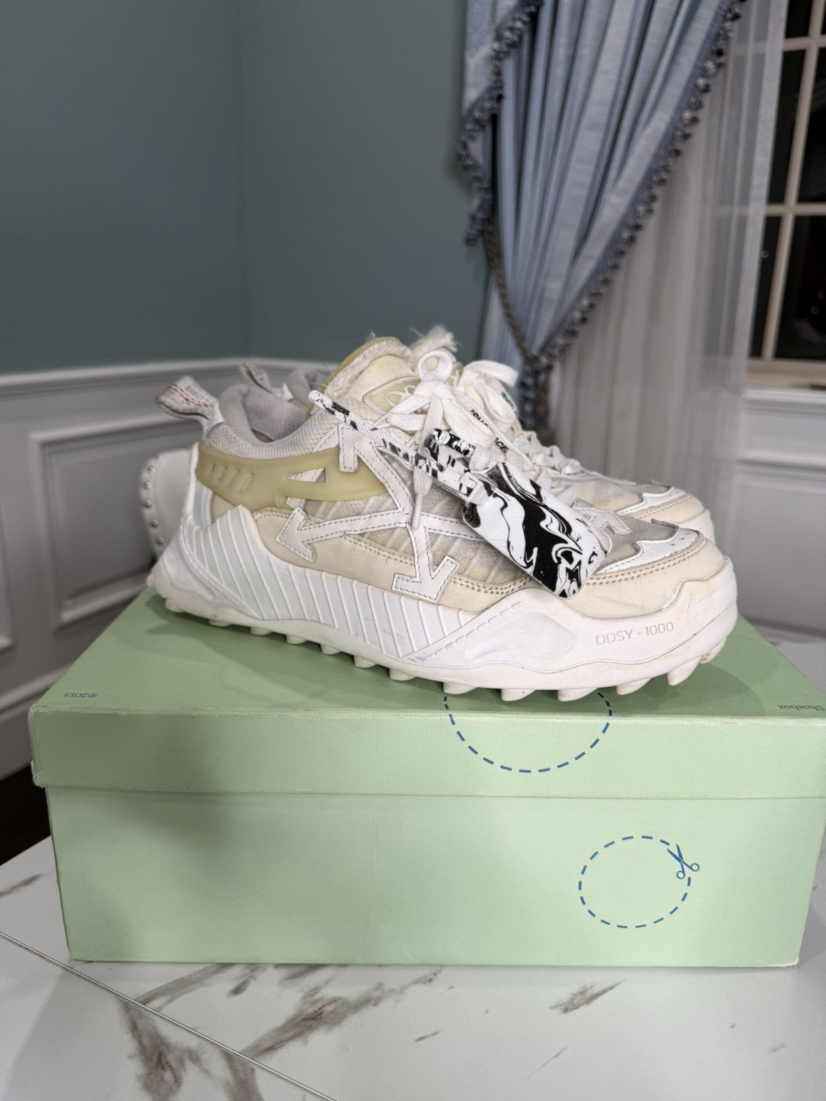 Off-White Off-White Odsy-1000 White Size US 9 / EU 42 - 2 Thumbnail