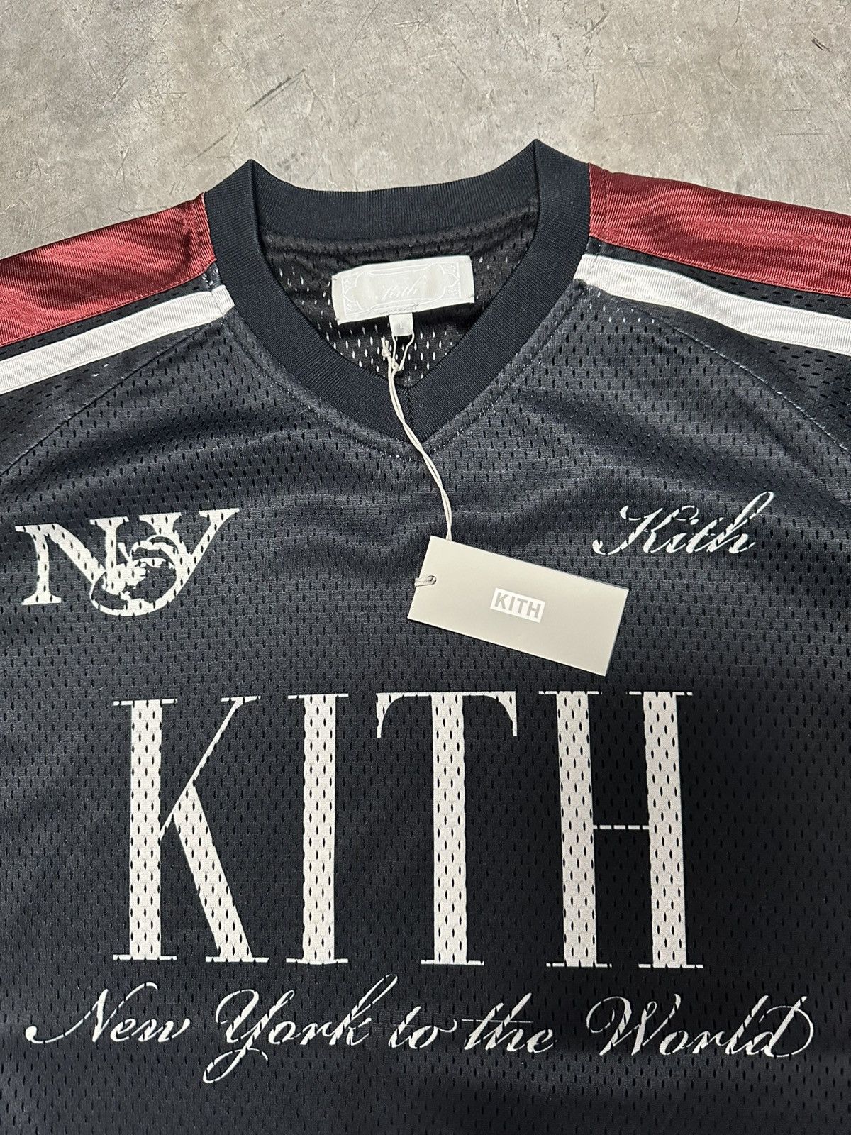 Kith KITH Mesh Leon Jersey “Black” Size US L / EU 52-54 / 3 - 5 Thumbnail