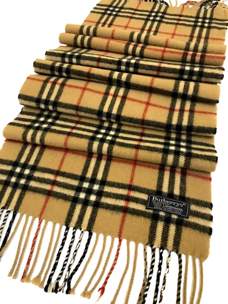 Burberry Burberrys Vintage Novacheck Scarf / Muffler Size ONE SIZE - 6 Thumbnail