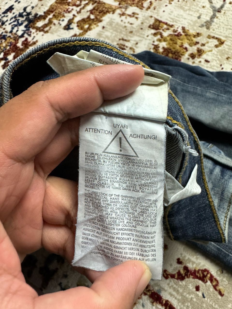Japanese Brand × Vintage Japenese LTB distressed faded denim jeans Size US 32 / EU 48 - 10 Thumbnail