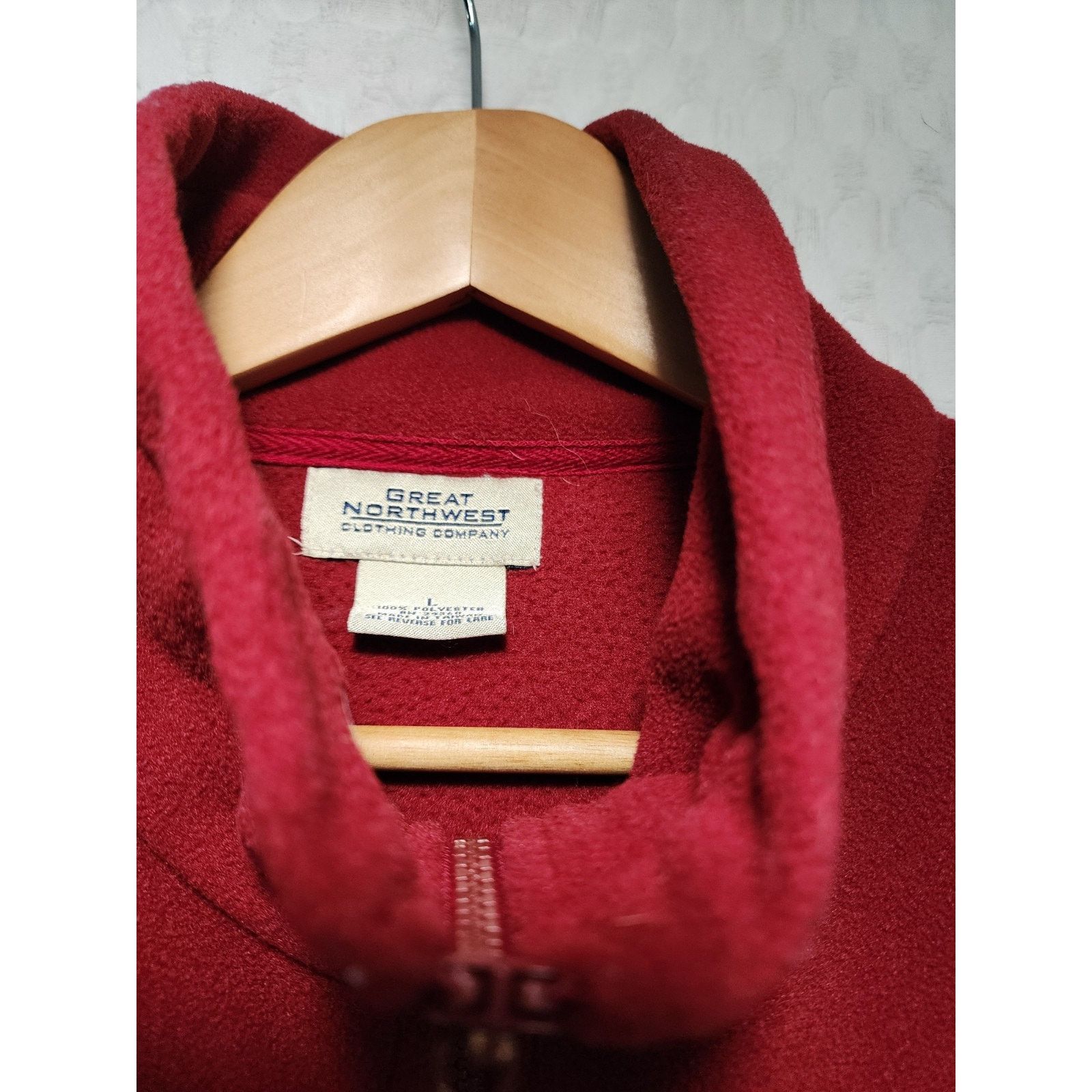 Great Northwest VTG Great Northwest Clothing Company Women's Burgandy Vest L Size L / US 10 / IT 46 - 5 Thumbnail