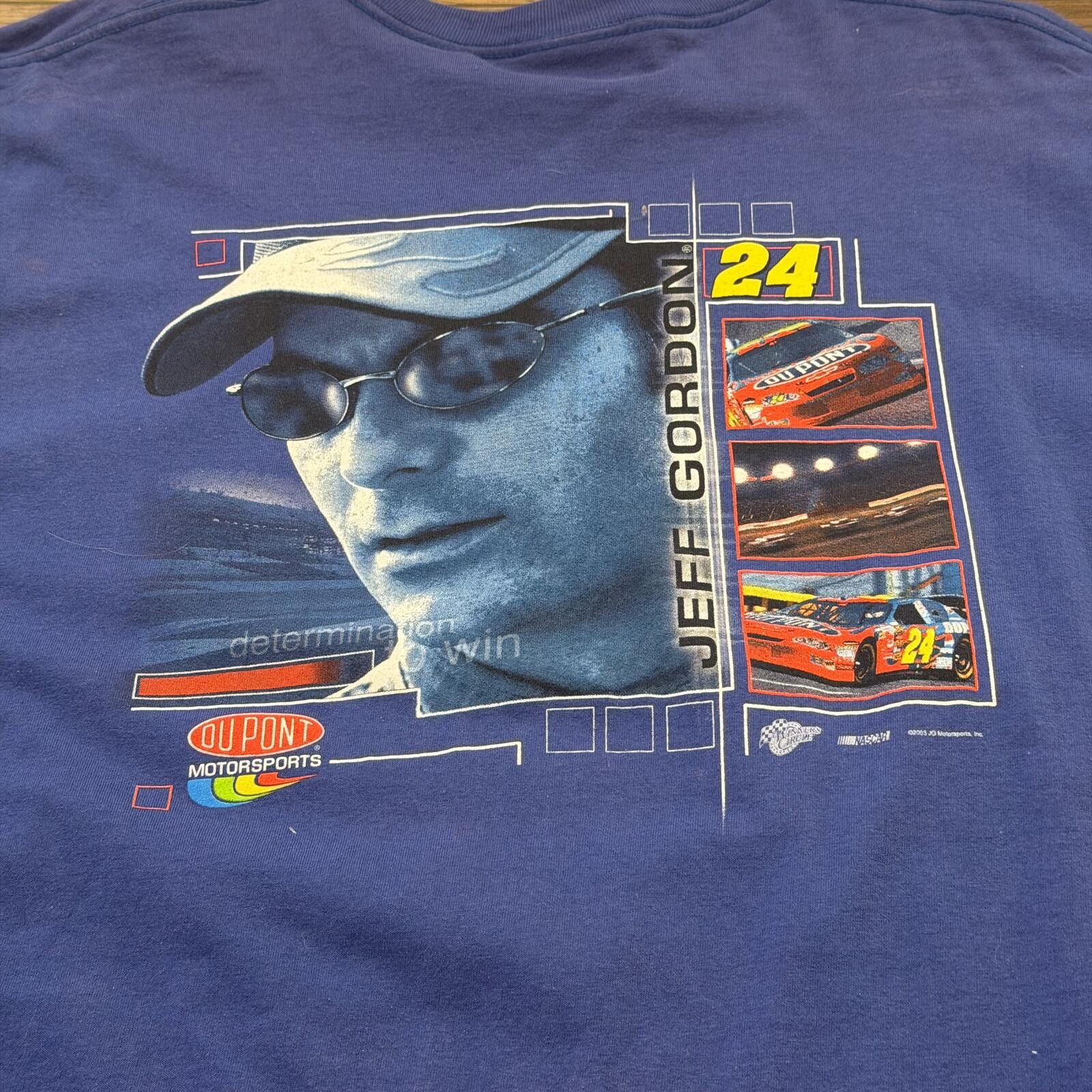 Winners Circle Vintage Jeff Gordon Y2K NASCAR Racing Blue Shirt 24 Size US L / EU 52-54 / 3 - 10 Thumbnail