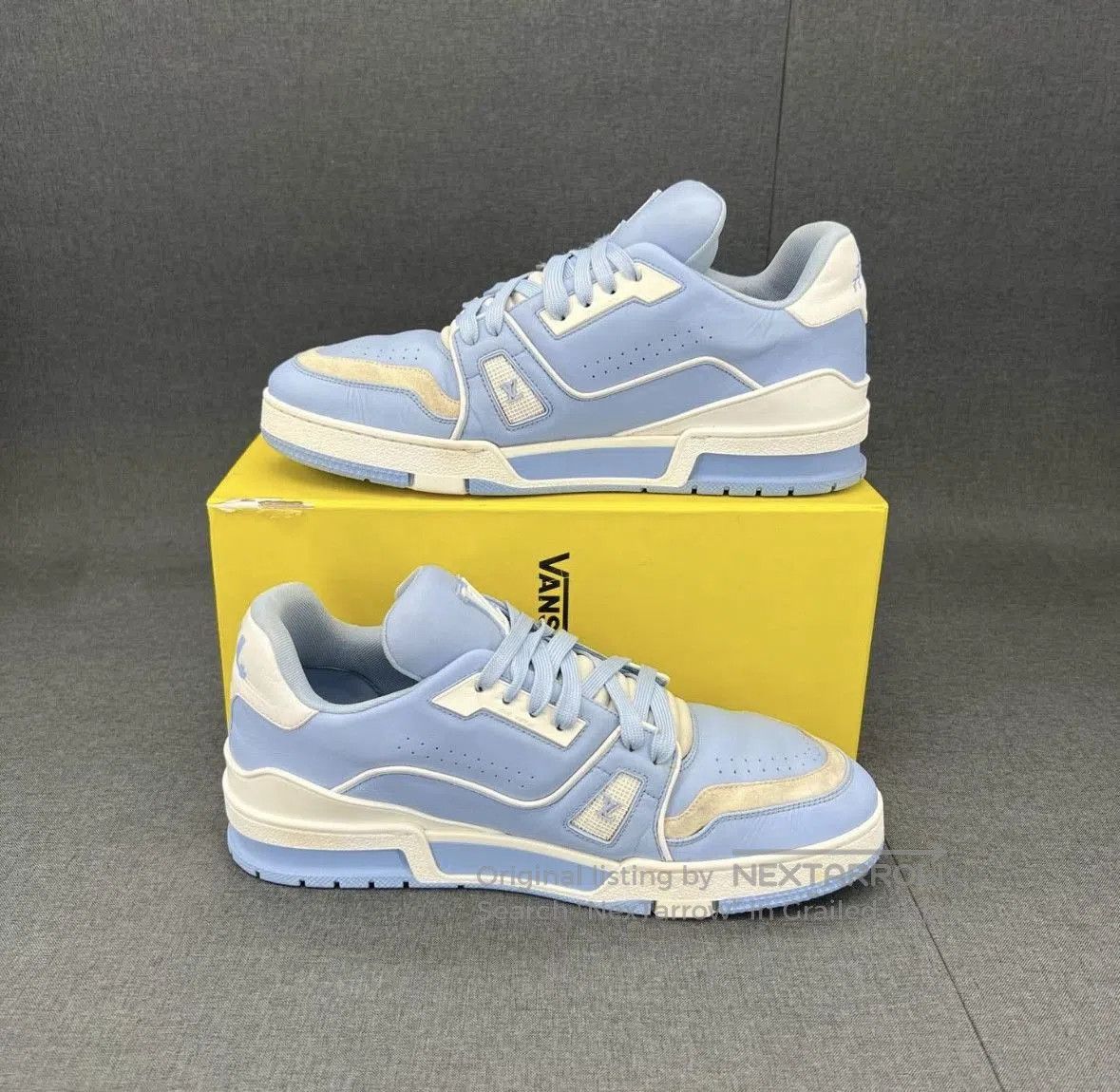 Louis Vuitton Louis Vuitton Trainer Leather Low. Size US 8 / EU 41 - 6 Thumbnail