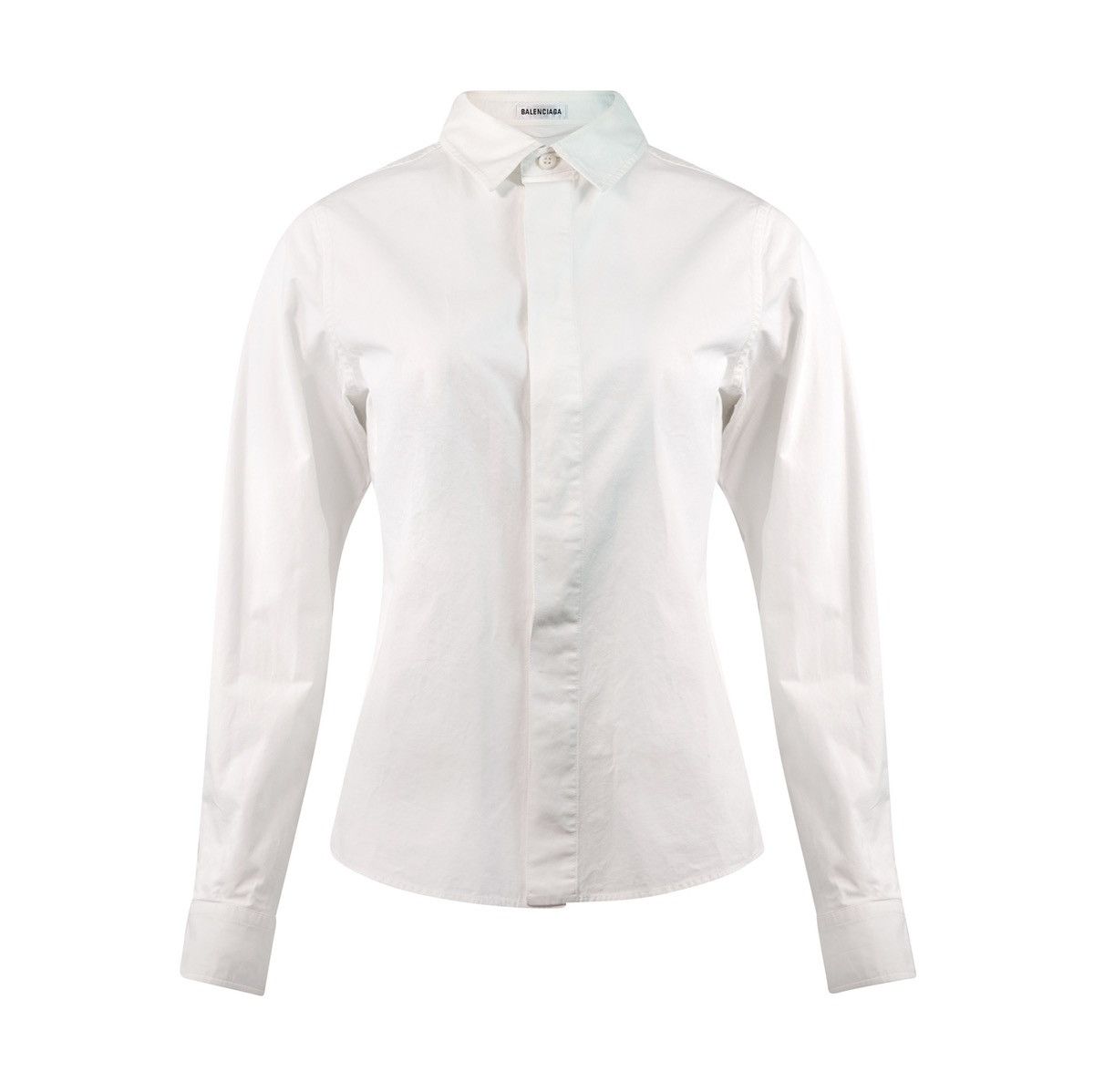 image of Balenciaga Classic White Shirt Fr36, Women's (Size XS)