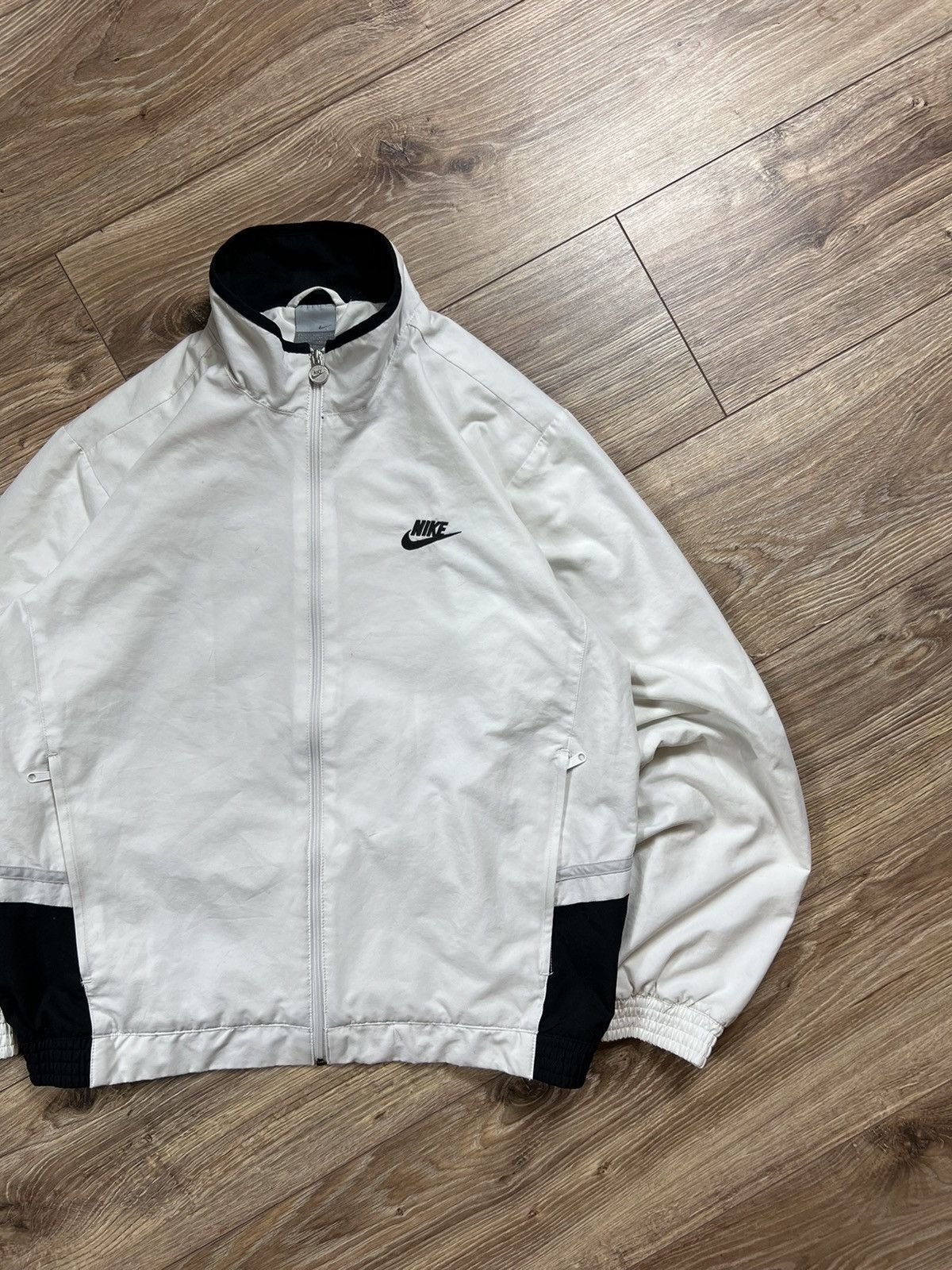 Nike 💣 90’S NIKE VINTAGE SWOOSH DRILL NYLON RETRO JACKET Size US S / EU 44-46 / 1 - 3 Thumbnail