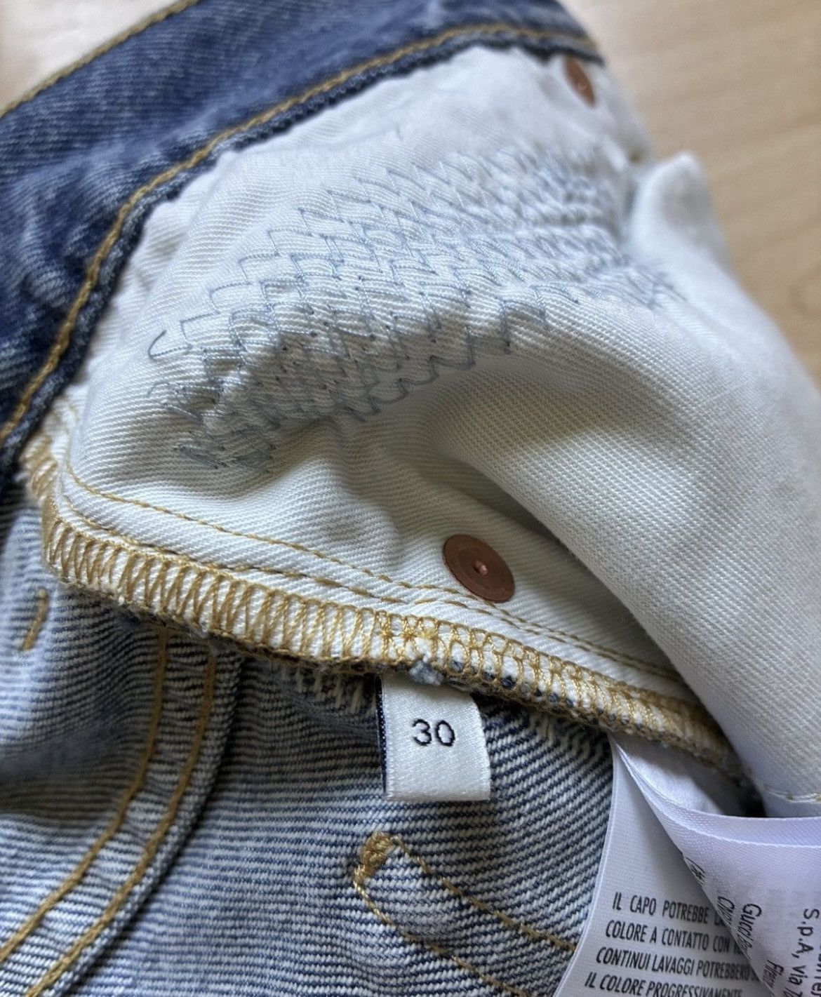 Gucci Gucci Distressed Slim Fit Jeans Size US 30 / EU 46 - 9 Thumbnail