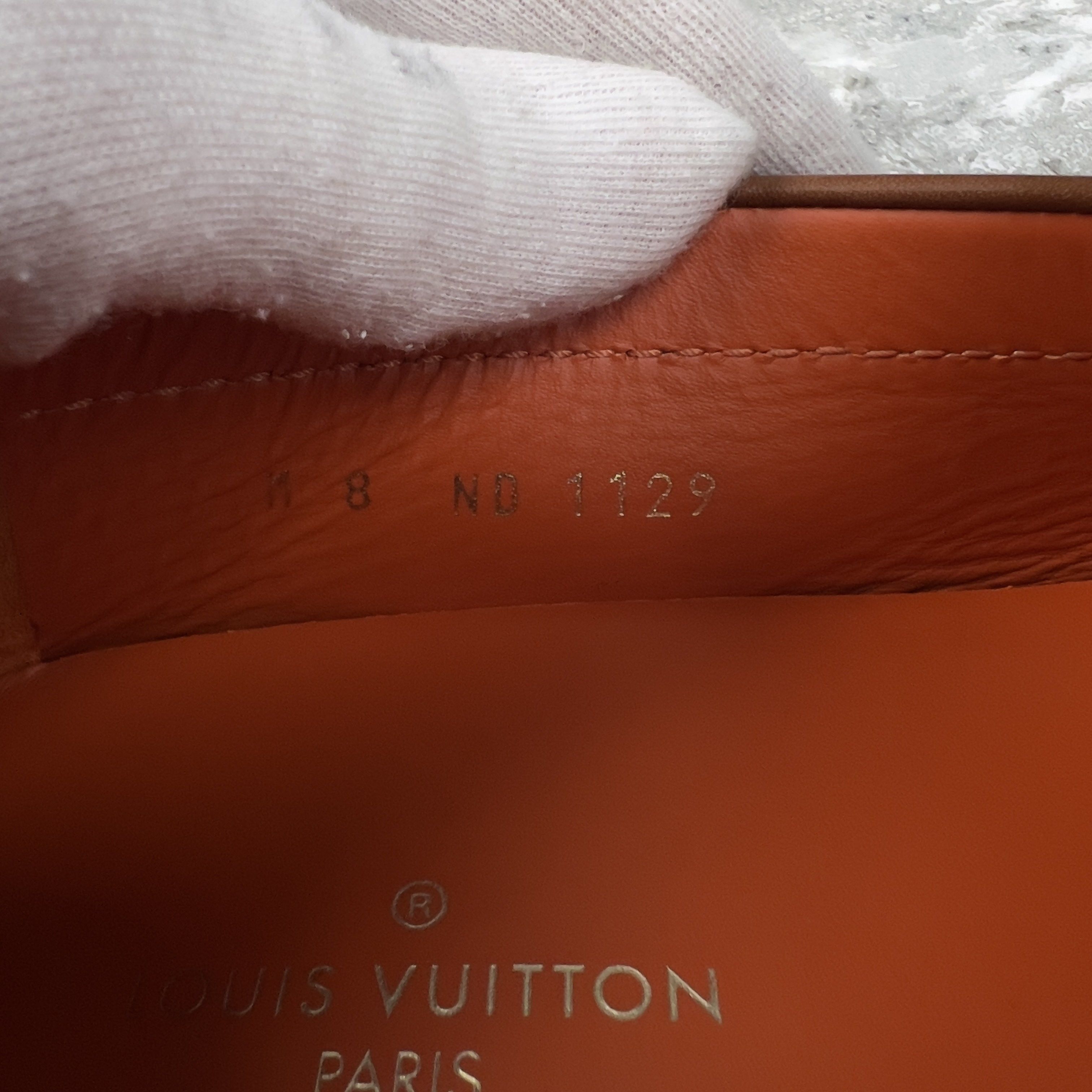Louis Vuitton Hockenheim Driving Moccasin Patina Brown Leather Size US 9 / EU 42 - 11 Thumbnail