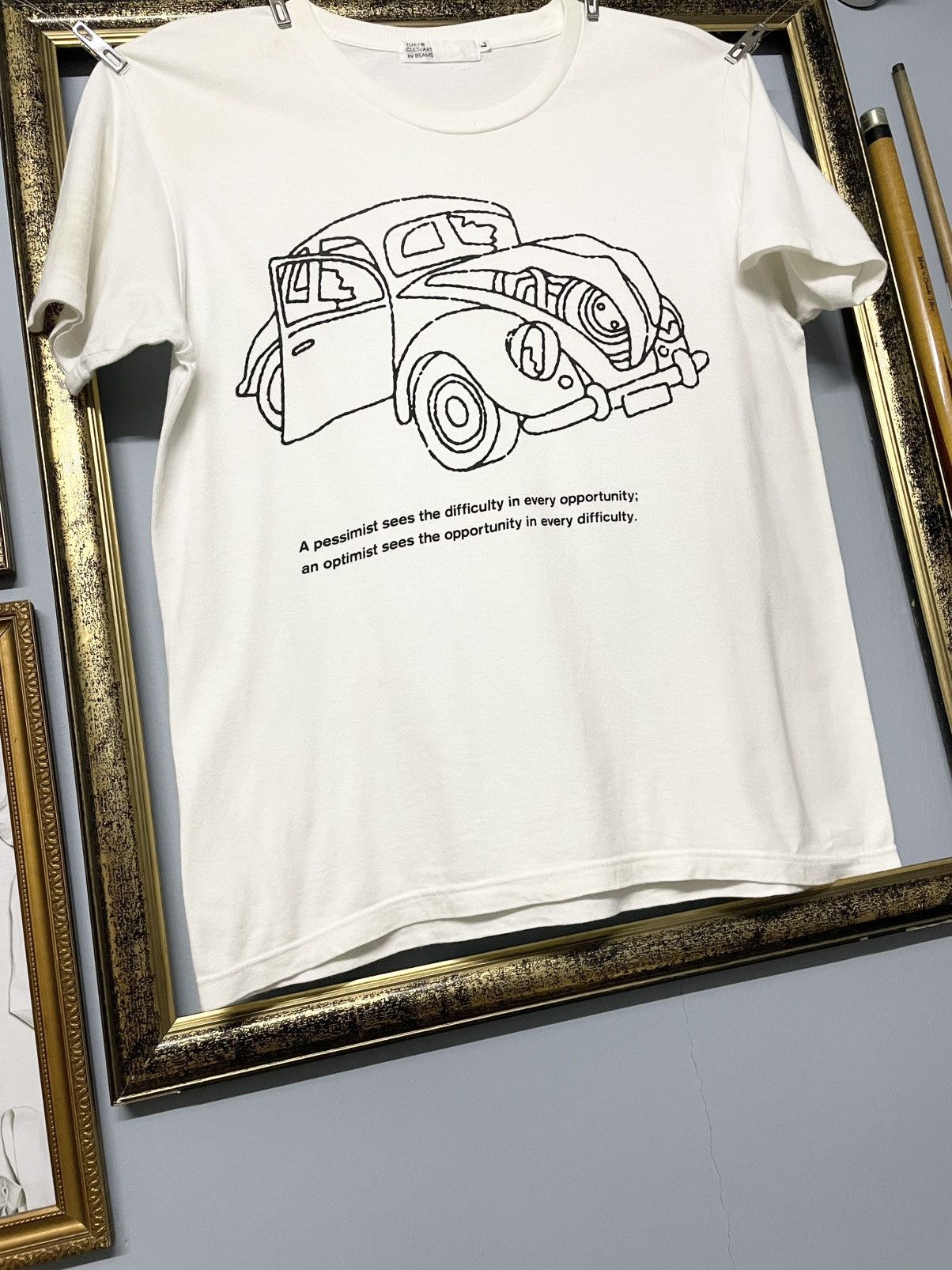 Japanese Brand Vintage Japan Designer Tokyo CultuArt by Beams Beetle Tshirt Size US M / EU 48-50 / 2 - 4 Thumbnail