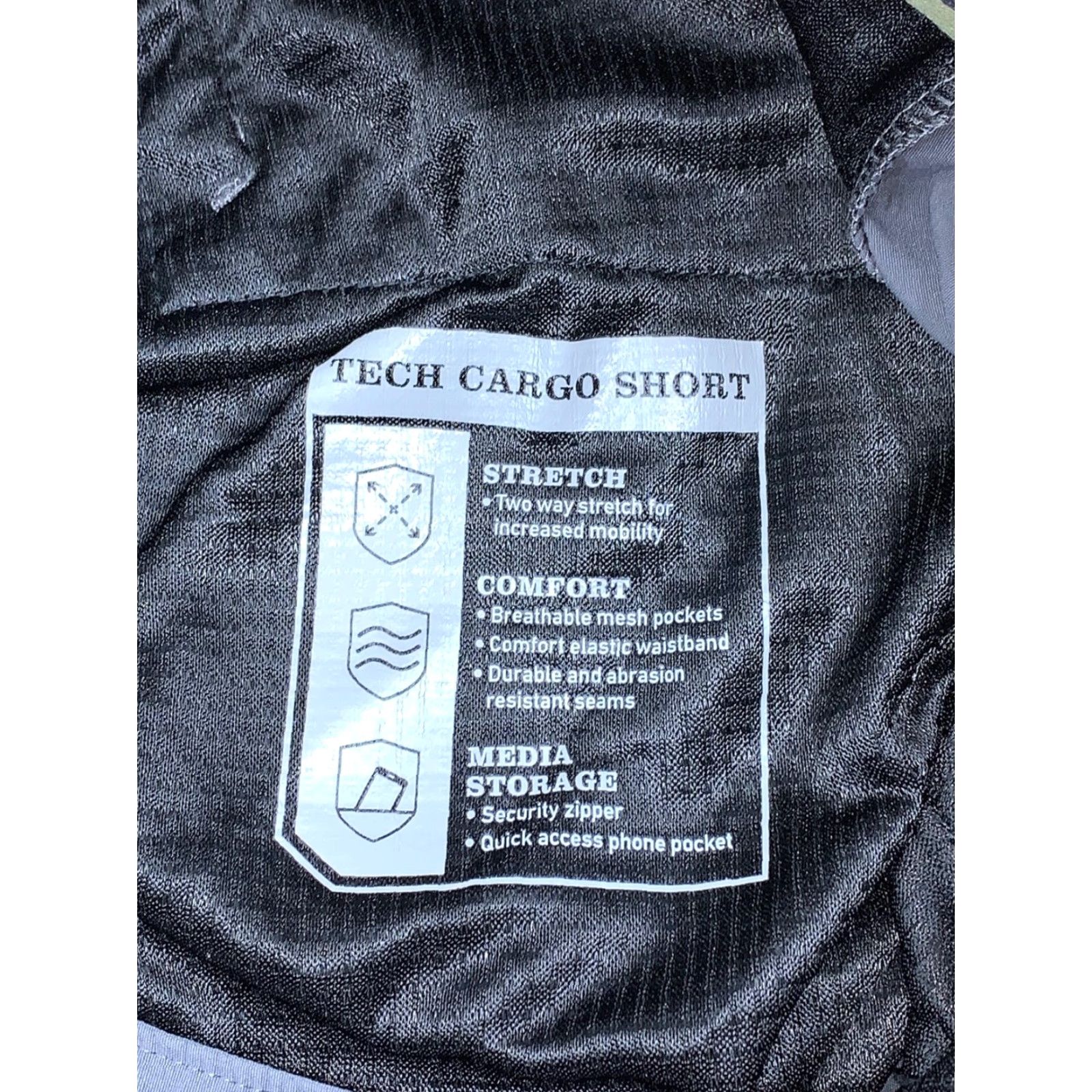 Orvis Orvis Tech Cargo Shorts Dark Gray Size 40 Outdoor Activewear Mens Cargo Shorts 40 Gray Orvis Dark Nylon Outdoor Casual Travel Size US 40 / EU 56 - 4 Thumbnail