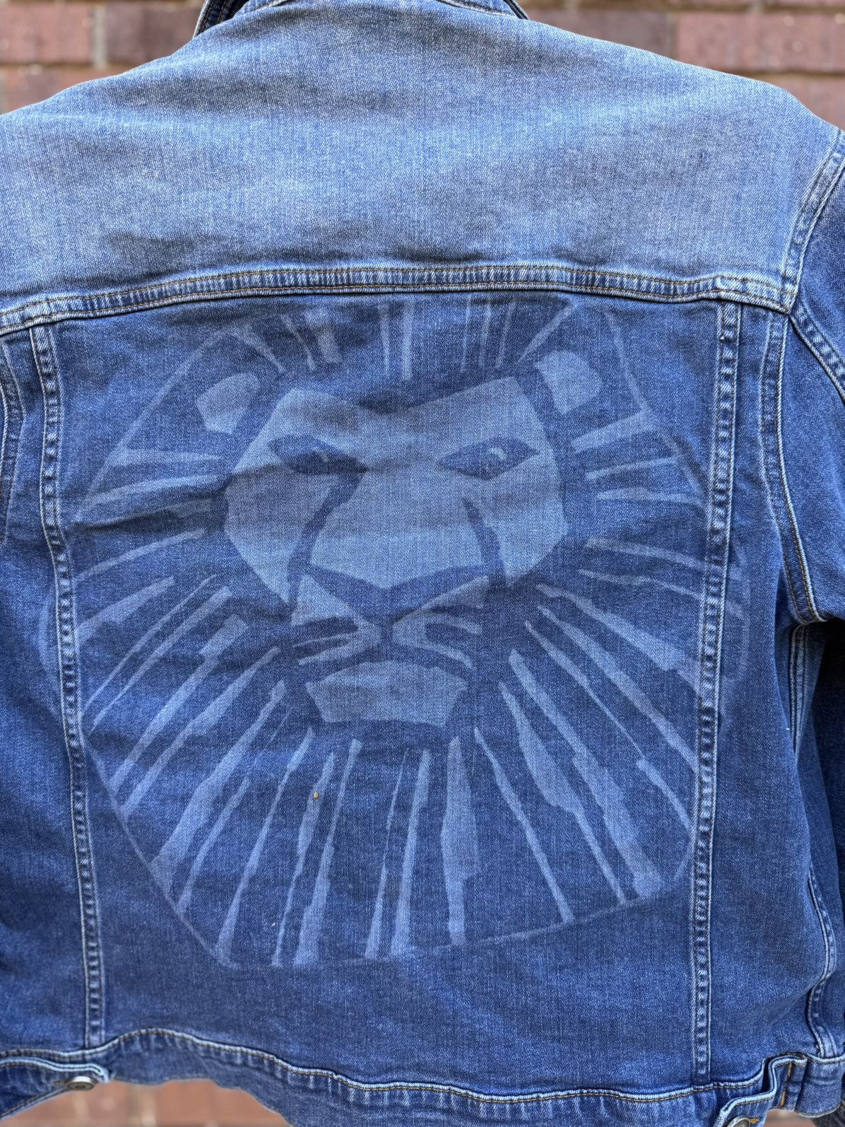 Disney Disney The Lion King Broadway Musical Denim Blue Jean Jacket Size US S / EU 44-46 / 1 - 2 Thumbnail