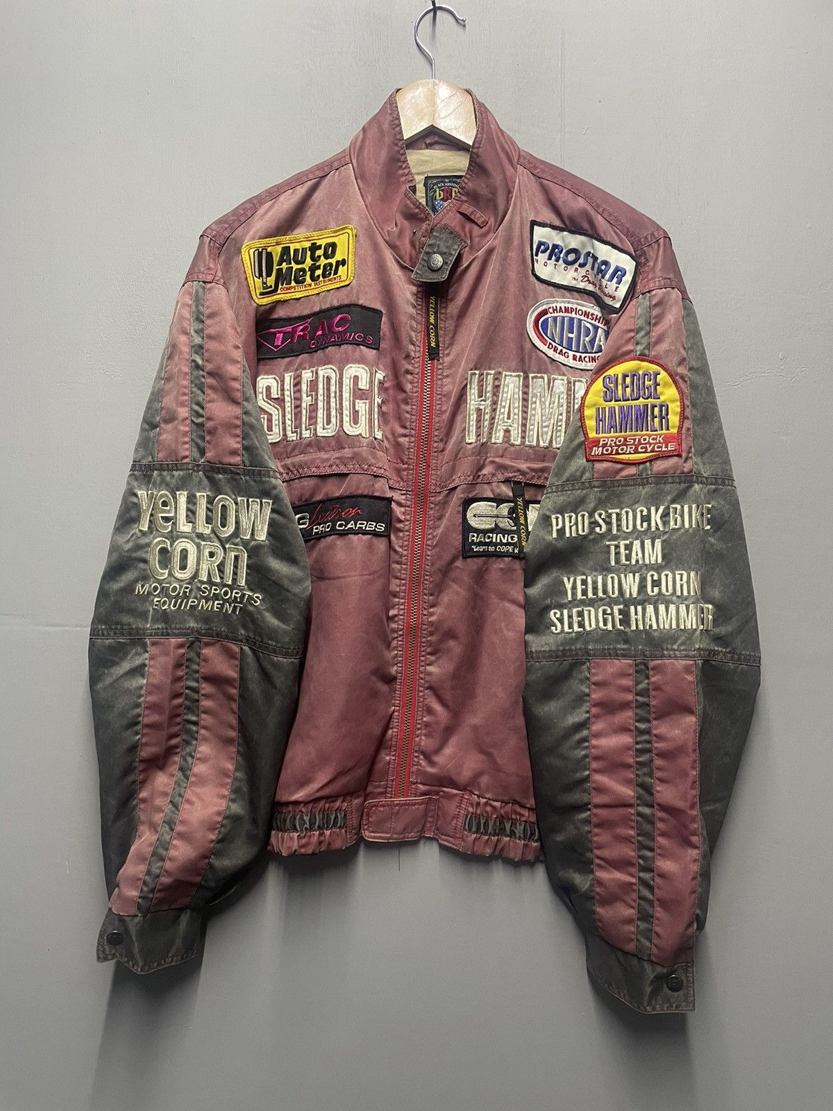 Honda × Vintage Yellow corn❌Racing❌Vintage Size US M / EU 48-50 / 2 - 2 Thumbnail
