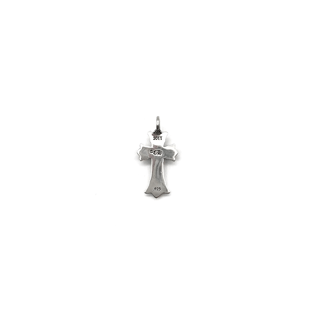 Chrome Hearts Chrome Hearts Silver Double-Layer Cross Charm Pendant Size ONE SIZE - 2 Thumbnail