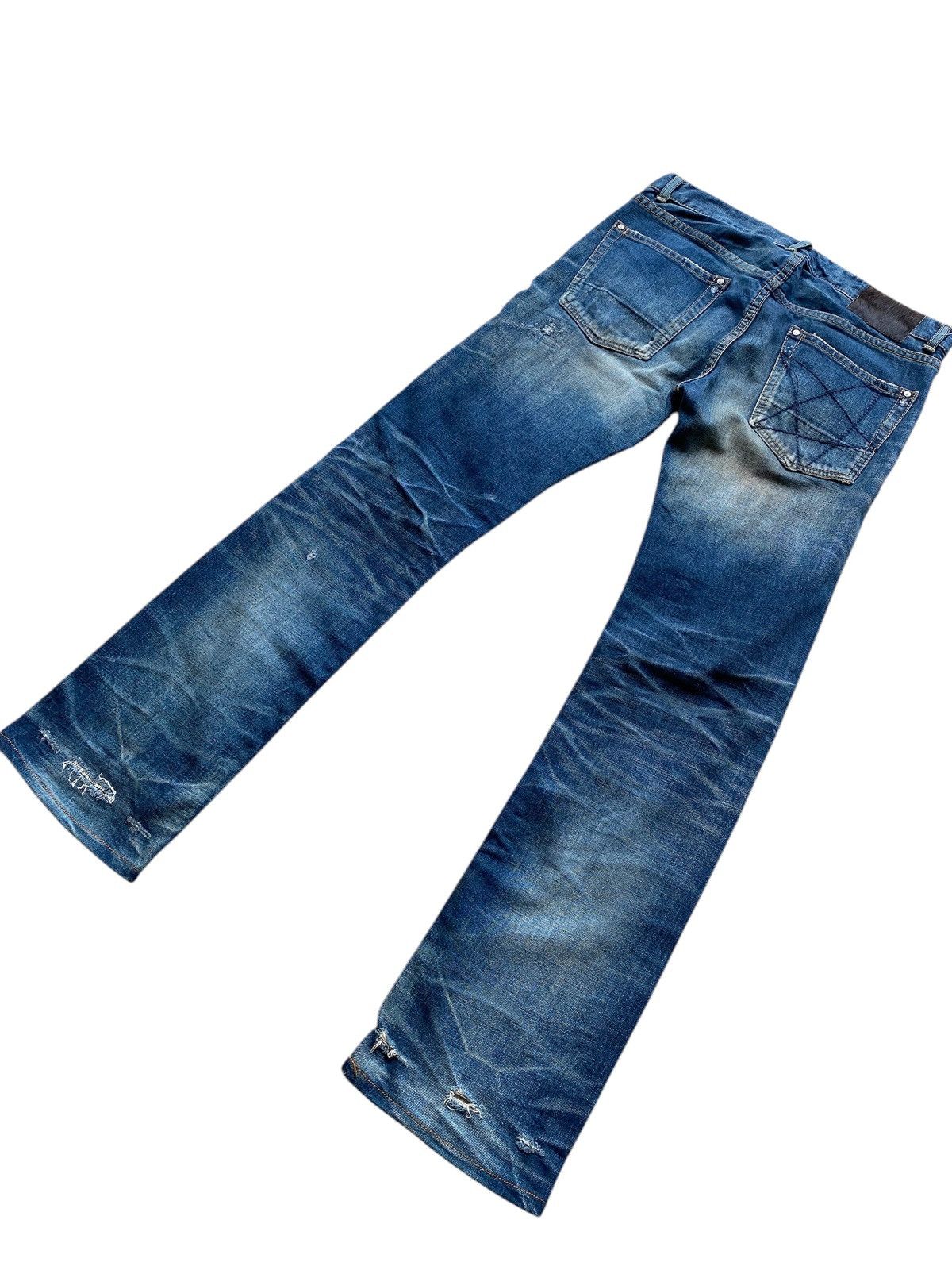 If Six Was Nine × Japanese Brand × Le Grande Bleu (L.G.B.) Osep pati flared jeans selvedge jeans Size US 33 - 3 Thumbnail