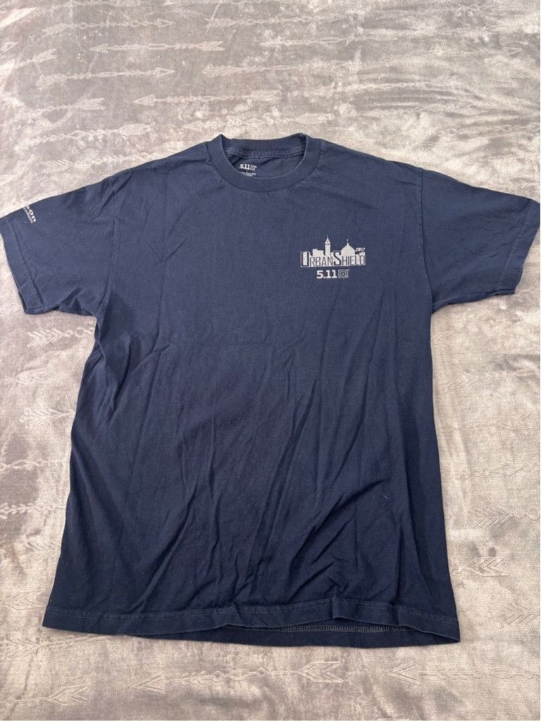 5.11 Men's 5.11 Urban Shield Alameda Sheriff T-Shirt, Size L Navy Size US L / EU 52-54 / 3 - 2 Thumbnail
