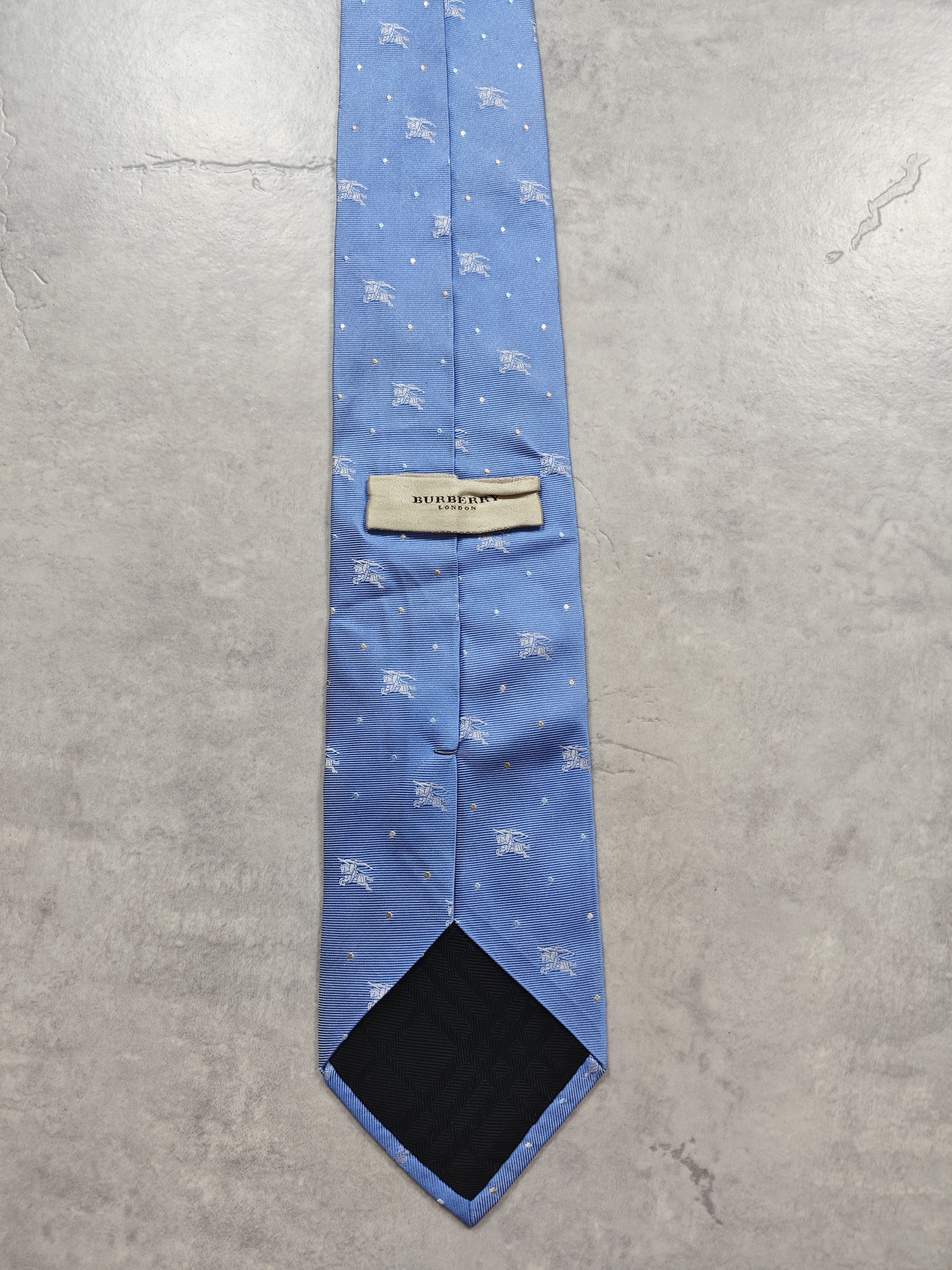 Burberry Burberry Monogram Silk Tie Size ONE SIZE - 3 Thumbnail