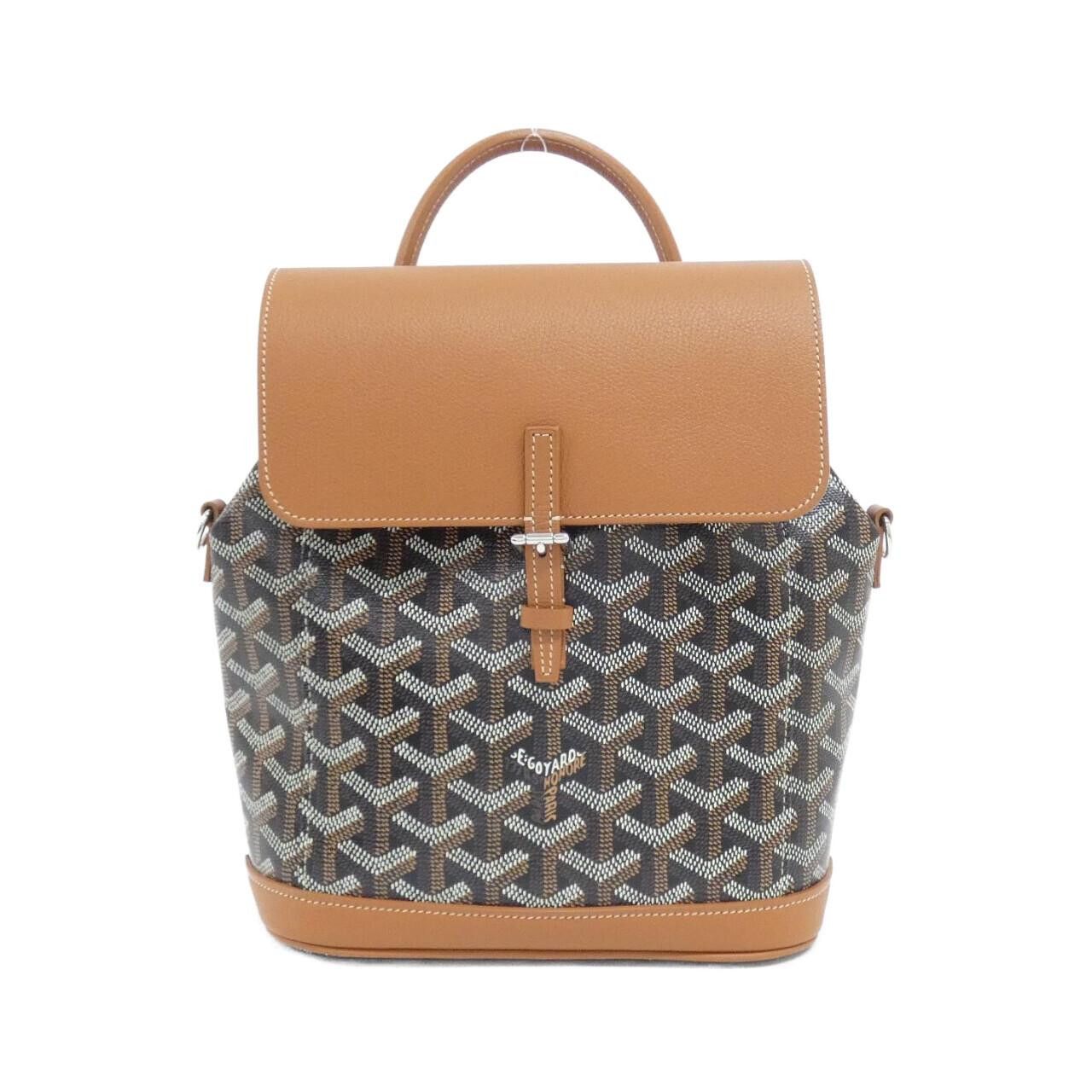 Goyard Goyard Goyard Alpain Mini Coated Canvas Backpack Leather Backpack DUTY FREE for USA Size ONE SIZE - 1 Thumbnail