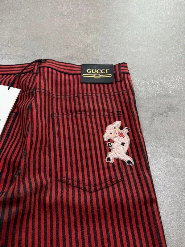 Gucci Gucci jean stripes denim skinny NEW luxury street wear Size US 30 / EU 46 - 7 Thumbnail