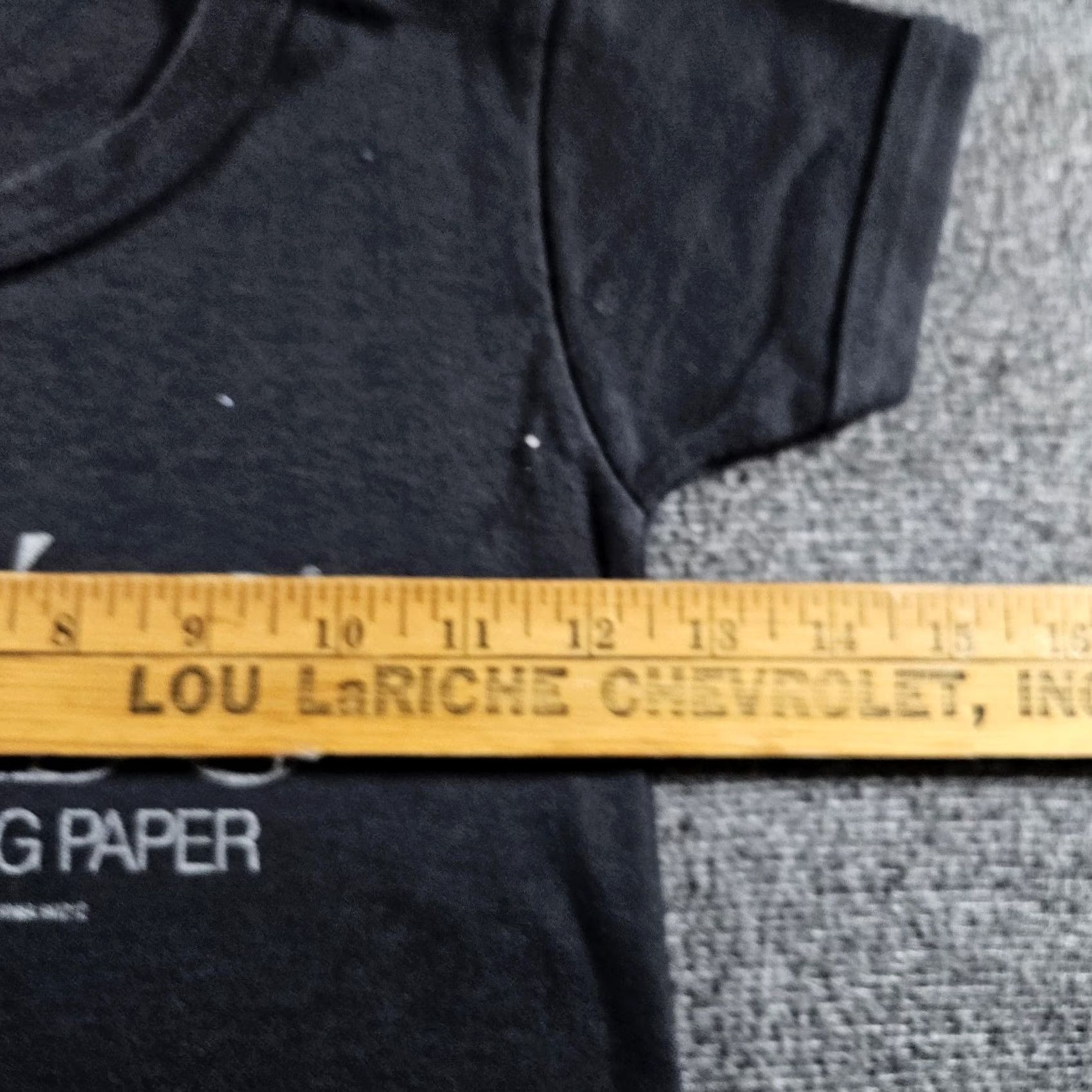 Vintage Vintage Plymouth Womens Large Black Columbo Cigarette Rolling Paper 70s Shirt Size L / US 10 / IT 46 - 5 Thumbnail
